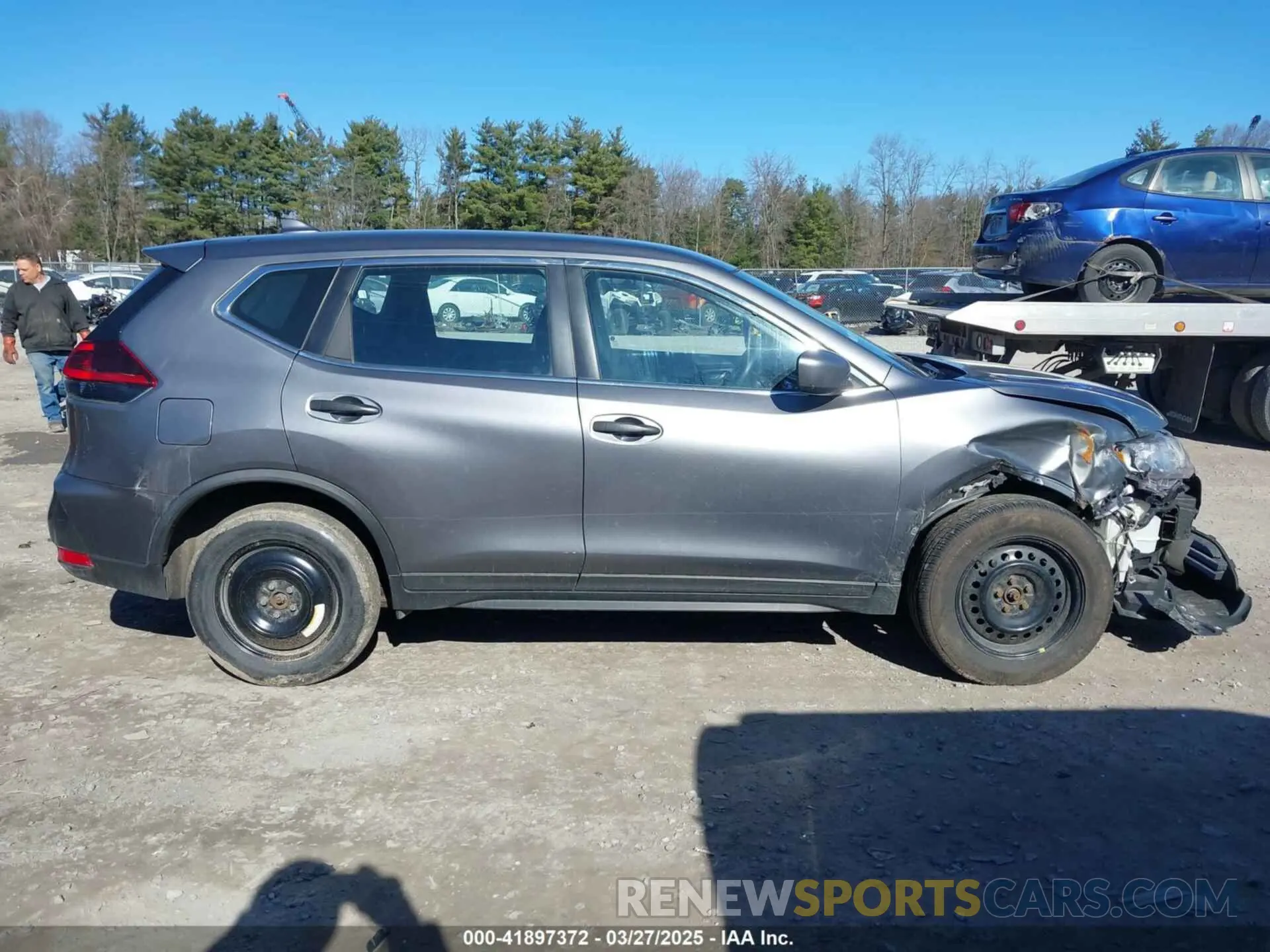 13 fotografías del automóvil dañado KNMAT2MV7KP500390 NISSAN ROGUE 2019