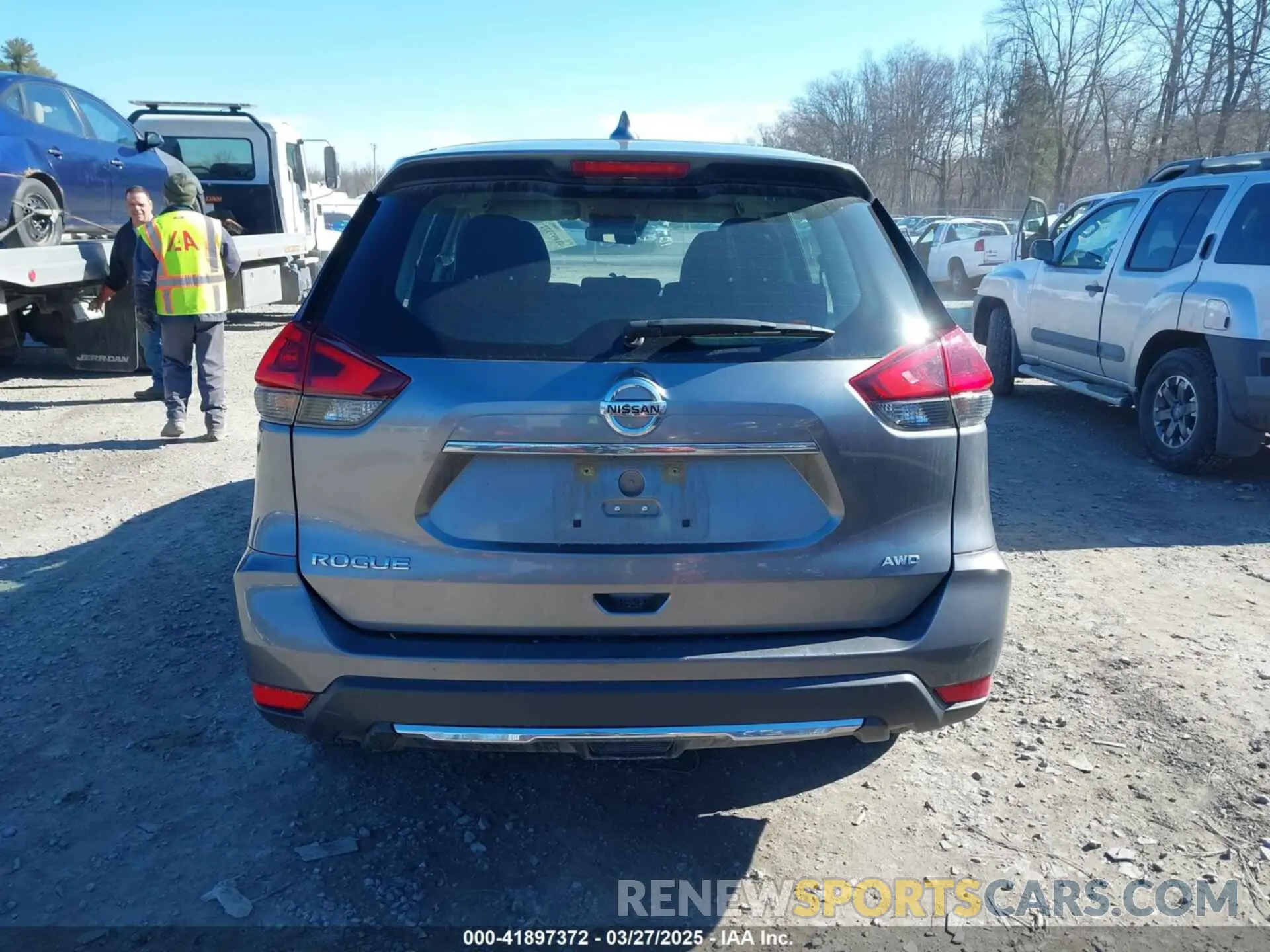16 fotografías del automóvil dañado KNMAT2MV7KP500390 NISSAN ROGUE 2019