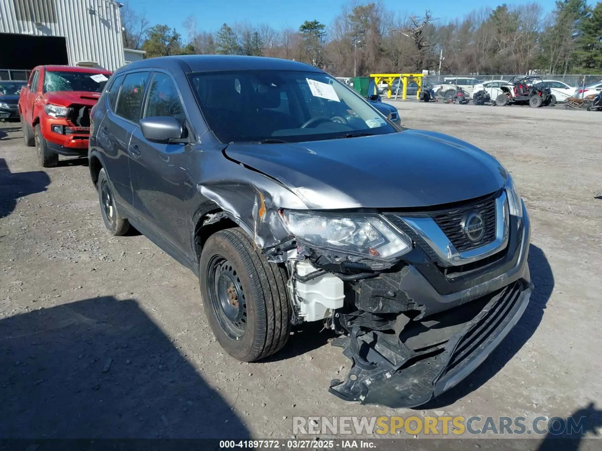 6 fotografías del automóvil dañado KNMAT2MV7KP500390 NISSAN ROGUE 2019