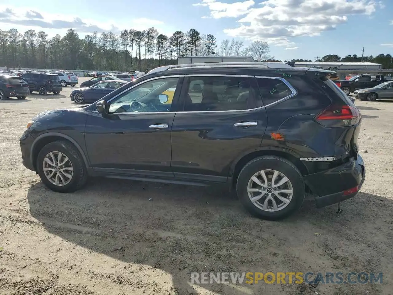 2 fotografías del automóvil dañado KNMAT2MV7KP523670 NISSAN ROGUE 2019