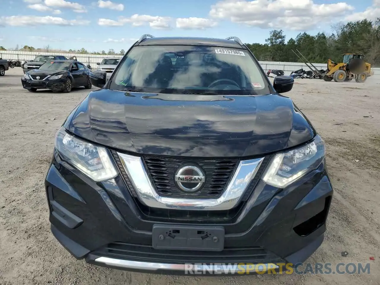 5 fotografías del automóvil dañado KNMAT2MV7KP523670 NISSAN ROGUE 2019
