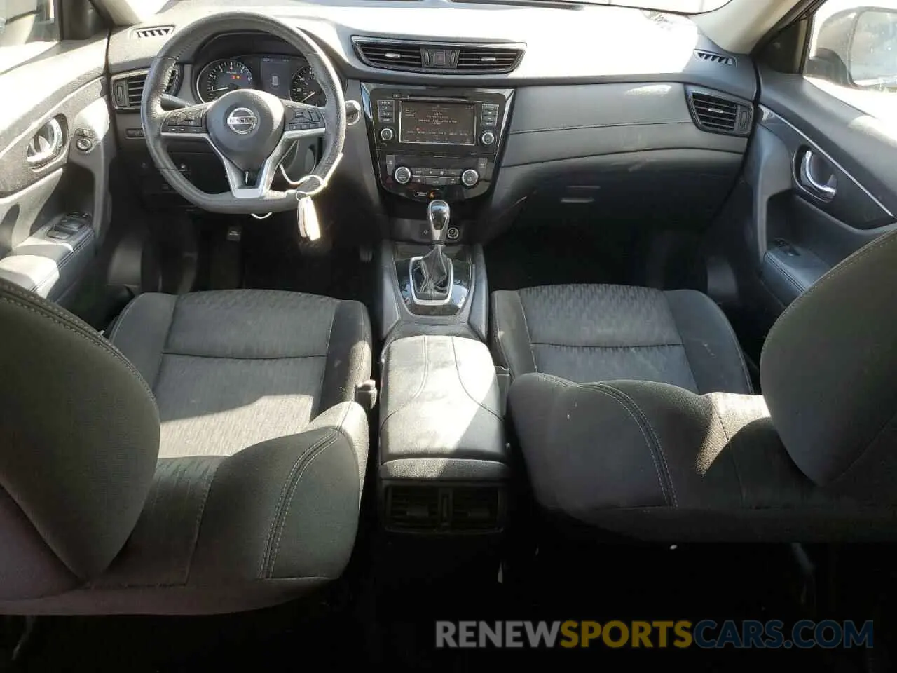 8 fotografías del automóvil dañado KNMAT2MV7KP523670 NISSAN ROGUE 2019