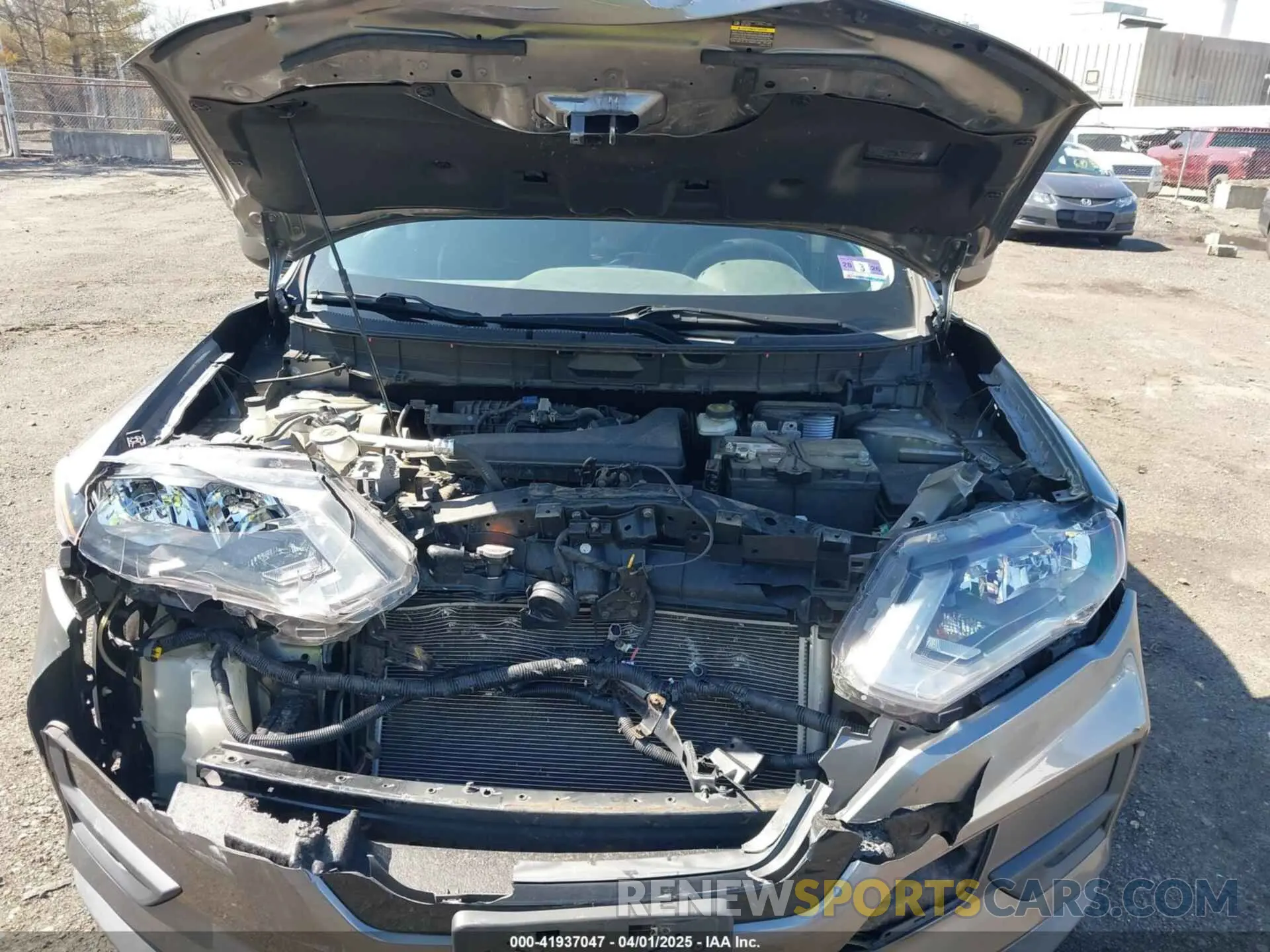 10 fotografías del automóvil dañado KNMAT2MV7KP532580 NISSAN ROGUE 2019