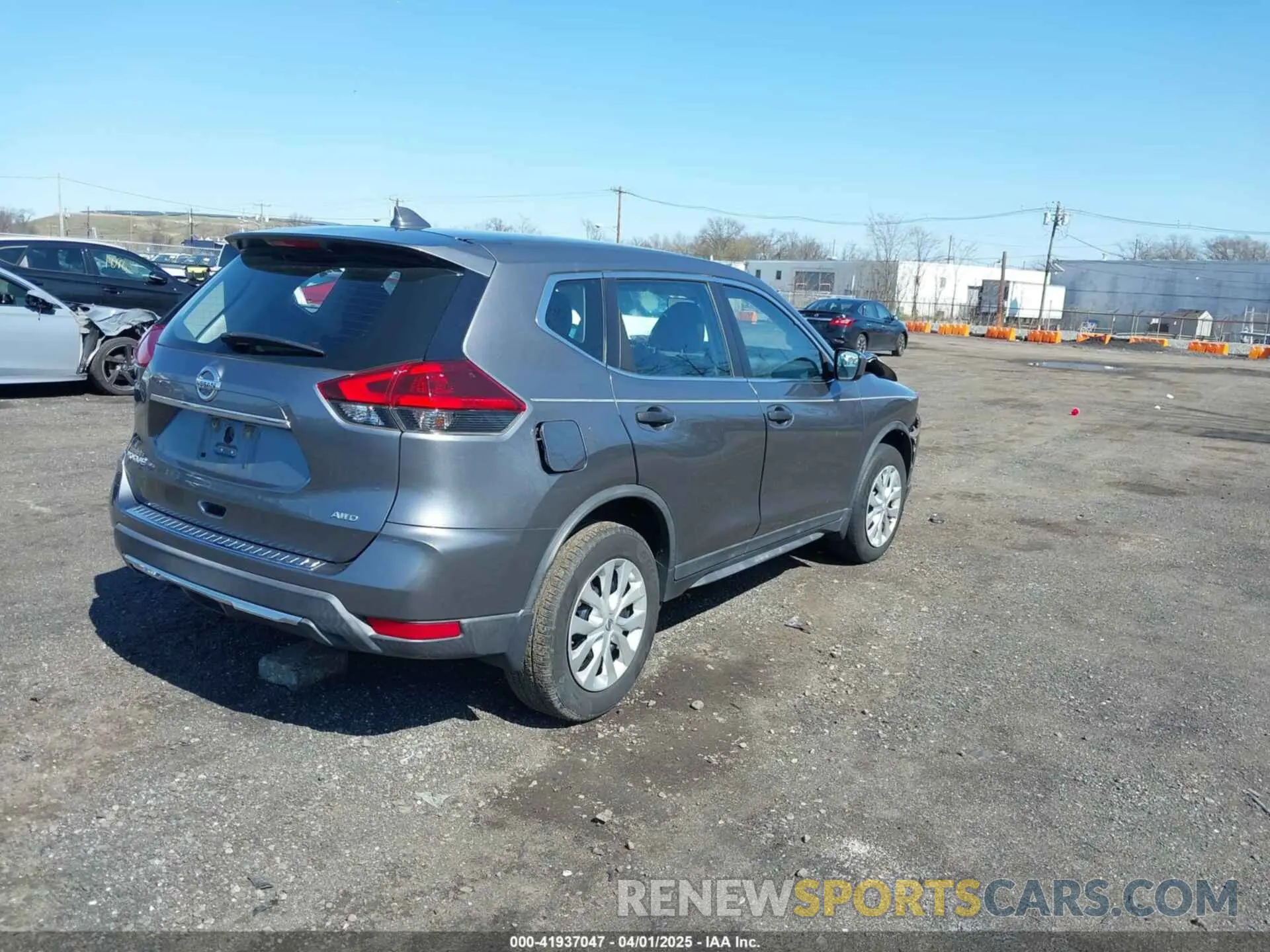 4 fotografías del automóvil dañado KNMAT2MV7KP532580 NISSAN ROGUE 2019