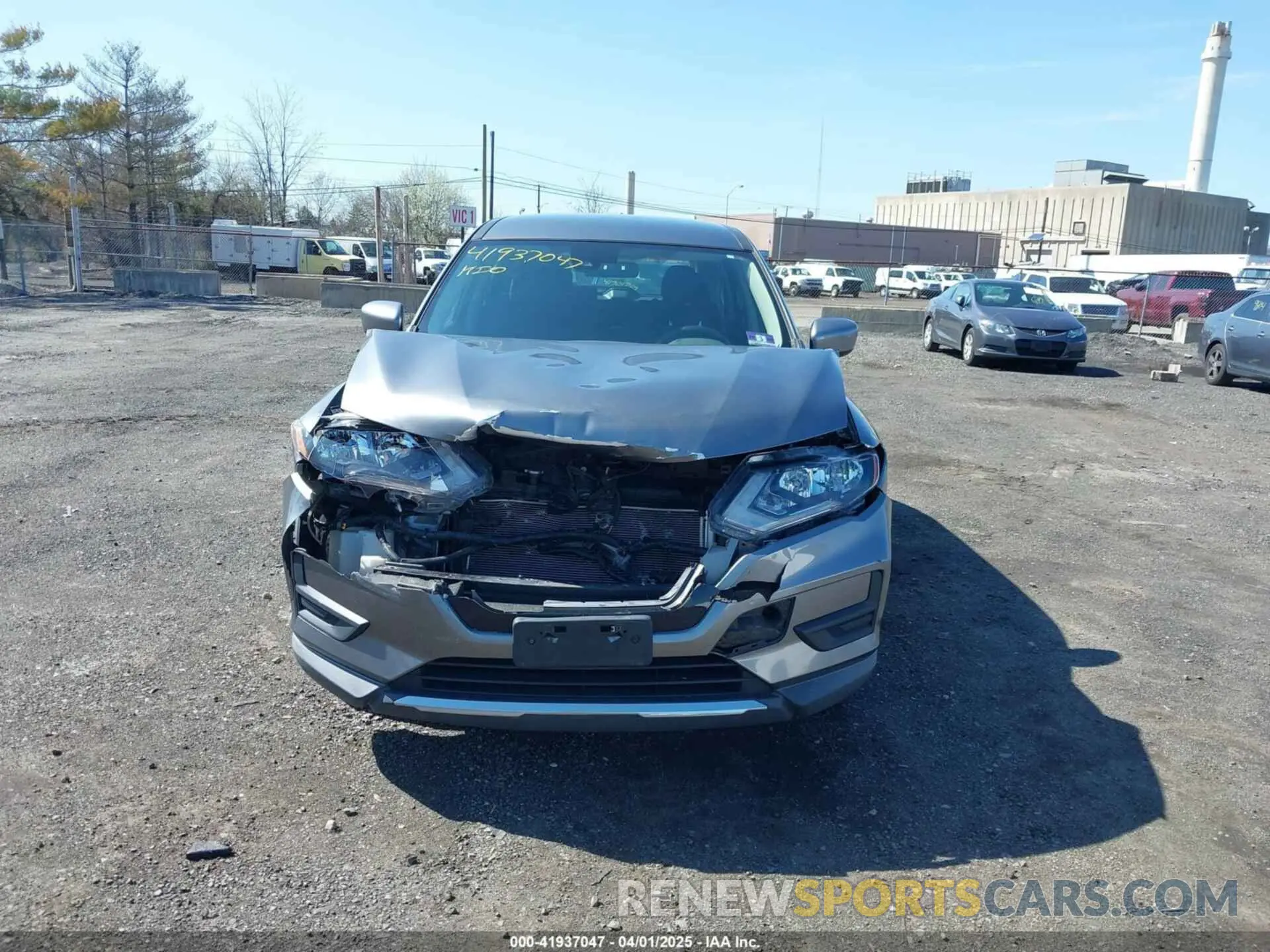 6 fotografías del automóvil dañado KNMAT2MV7KP532580 NISSAN ROGUE 2019