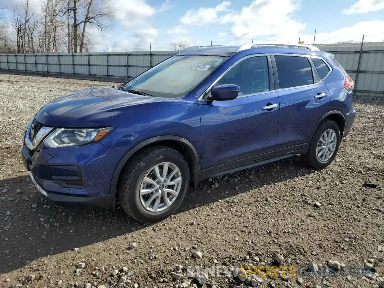 1 fotografías del automóvil dañado KNMAT2MV7KP534166 NISSAN ROGUE 2019