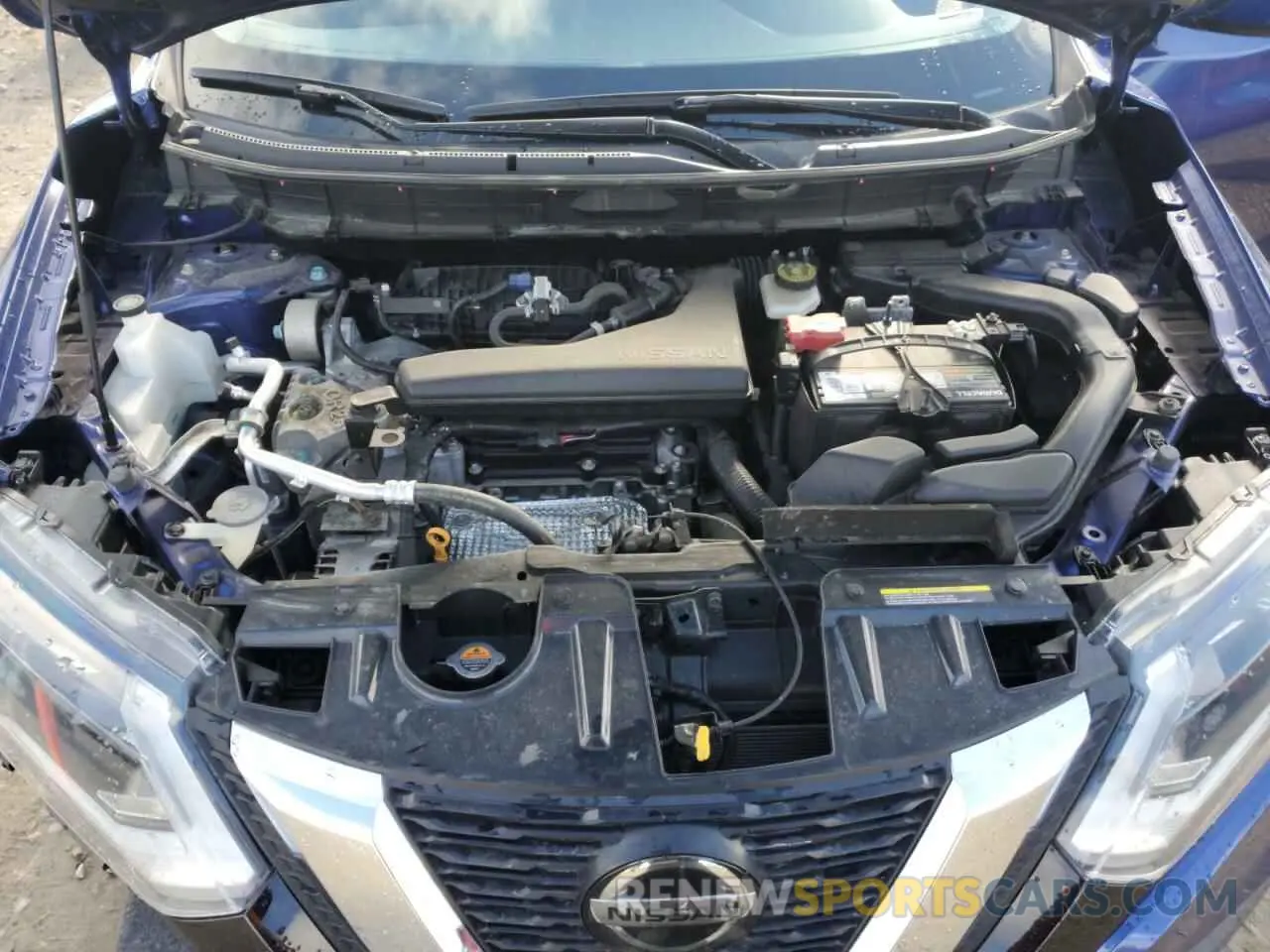 12 fotografías del automóvil dañado KNMAT2MV7KP534166 NISSAN ROGUE 2019