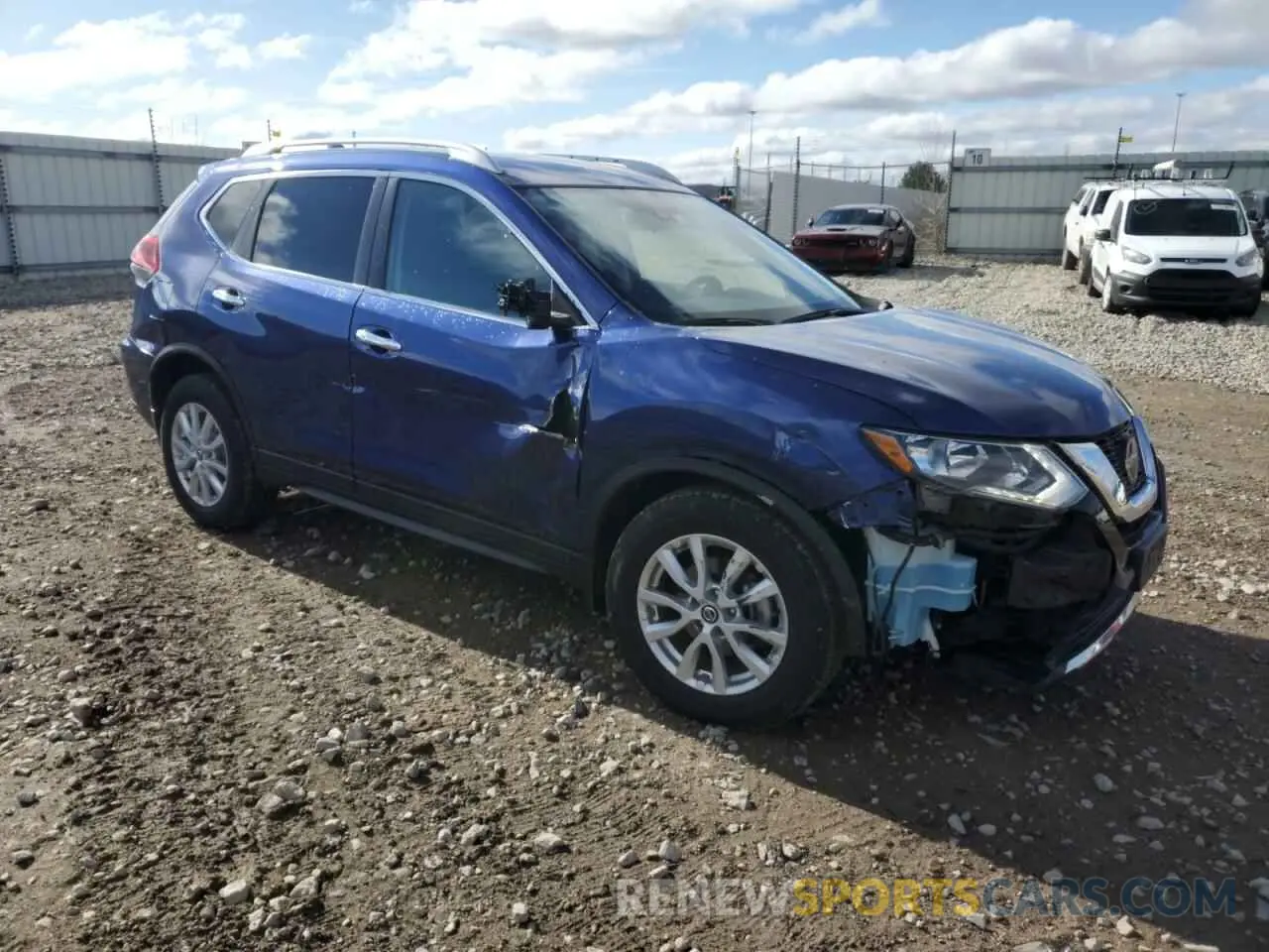 4 fotografías del automóvil dañado KNMAT2MV7KP534166 NISSAN ROGUE 2019