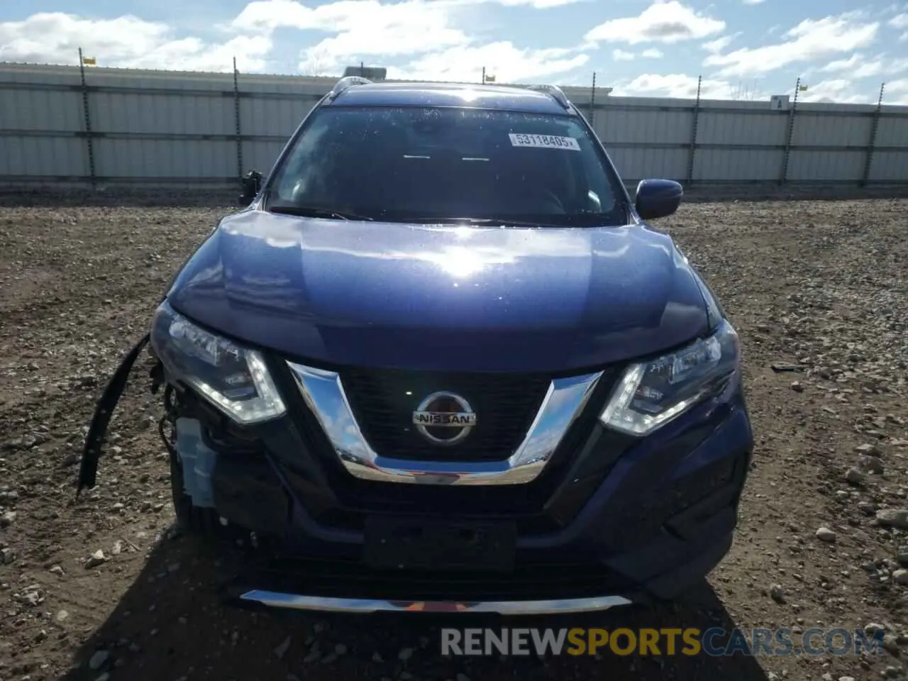5 fotografías del automóvil dañado KNMAT2MV7KP534166 NISSAN ROGUE 2019