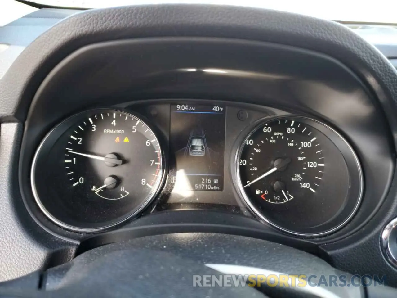 9 fotografías del automóvil dañado KNMAT2MV7KP534166 NISSAN ROGUE 2019