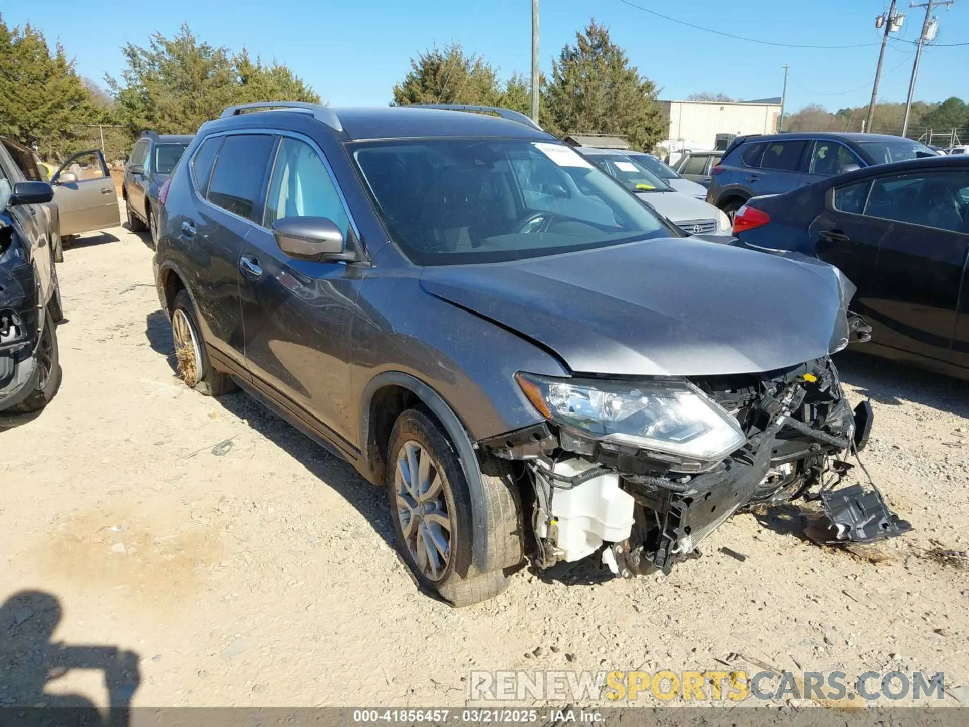 1 fotografías del automóvil dañado KNMAT2MV7KP546933 NISSAN ROGUE 2019