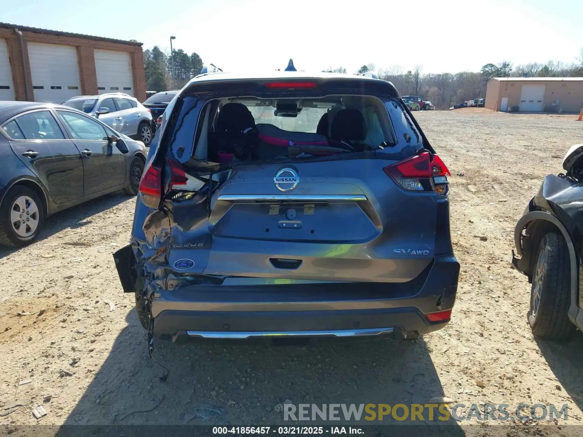 16 fotografías del automóvil dañado KNMAT2MV7KP546933 NISSAN ROGUE 2019