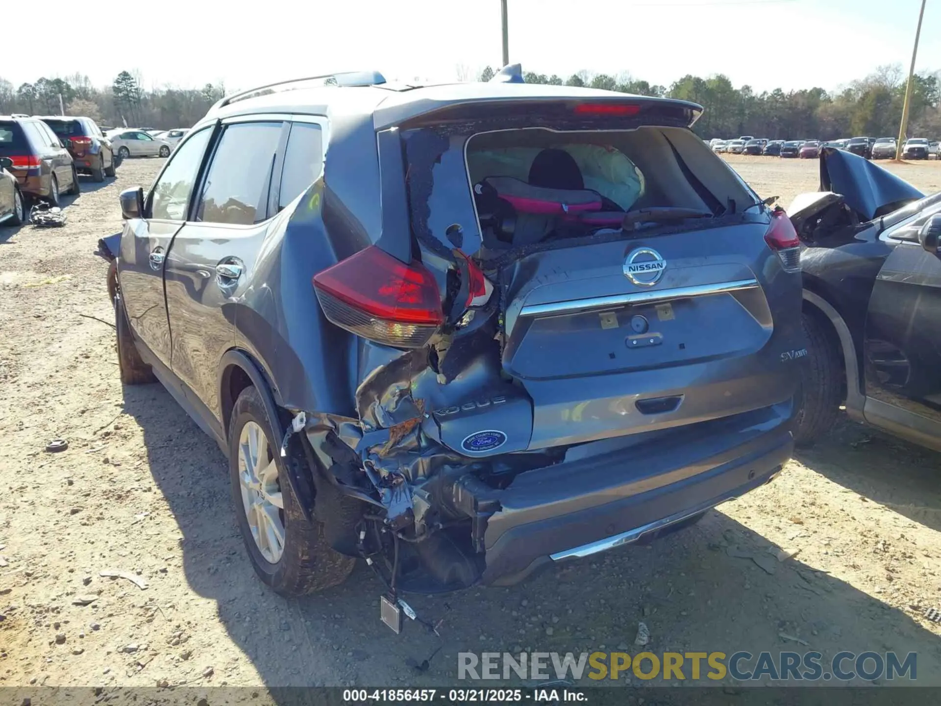 3 fotografías del automóvil dañado KNMAT2MV7KP546933 NISSAN ROGUE 2019