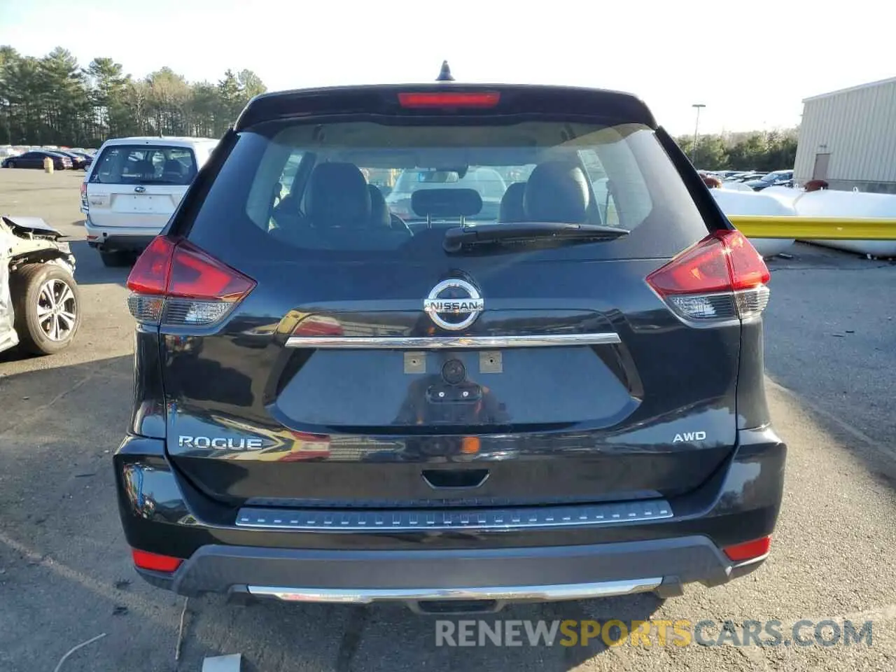 6 fotografías del automóvil dañado KNMAT2MV8KP505033 NISSAN ROGUE 2019