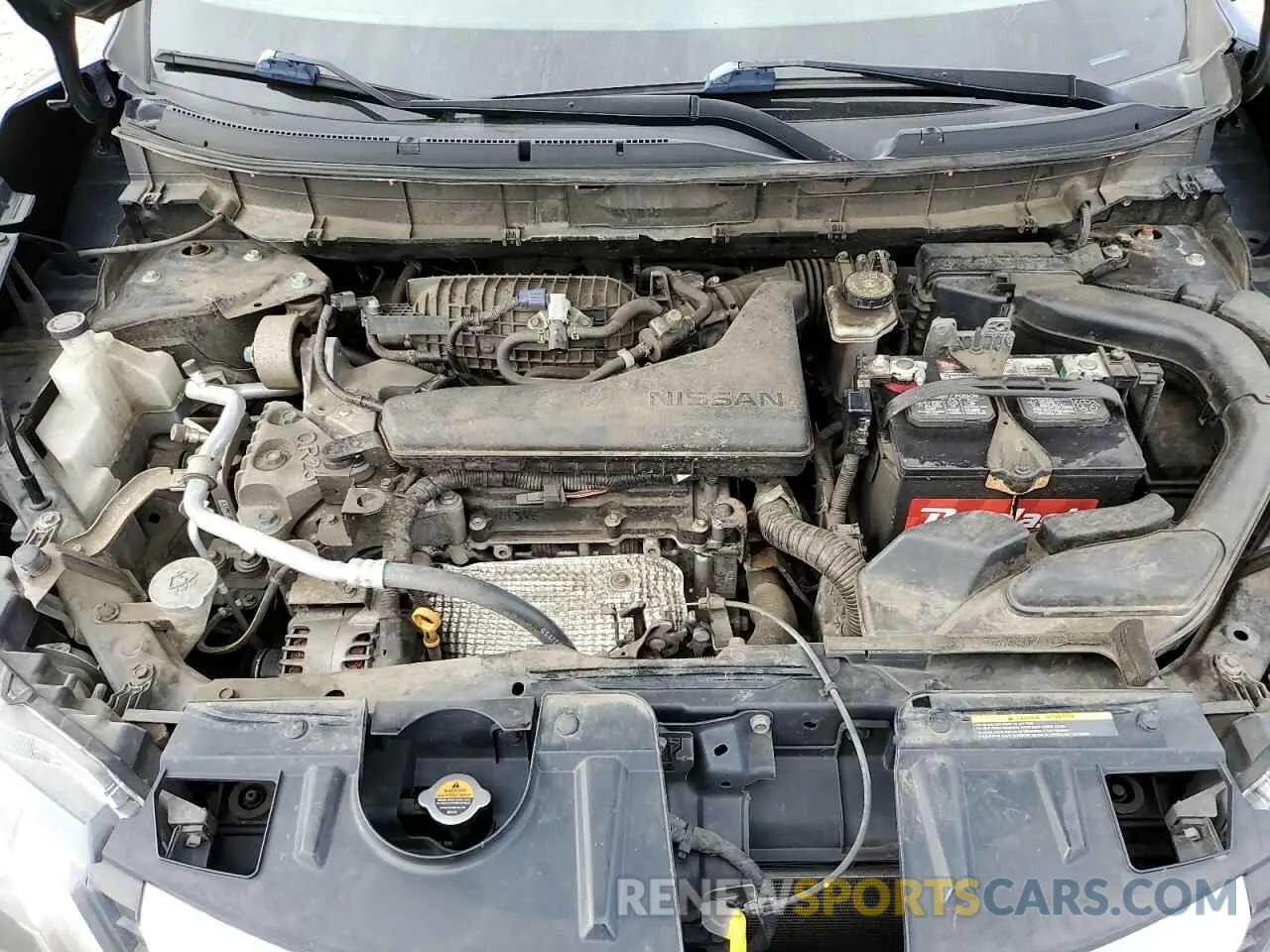 12 fotografías del automóvil dañado KNMAT2MV8KP506263 NISSAN ROGUE 2019