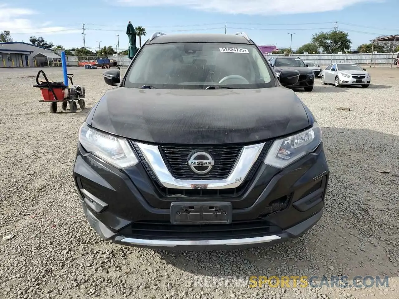 5 fotografías del automóvil dañado KNMAT2MV8KP506263 NISSAN ROGUE 2019