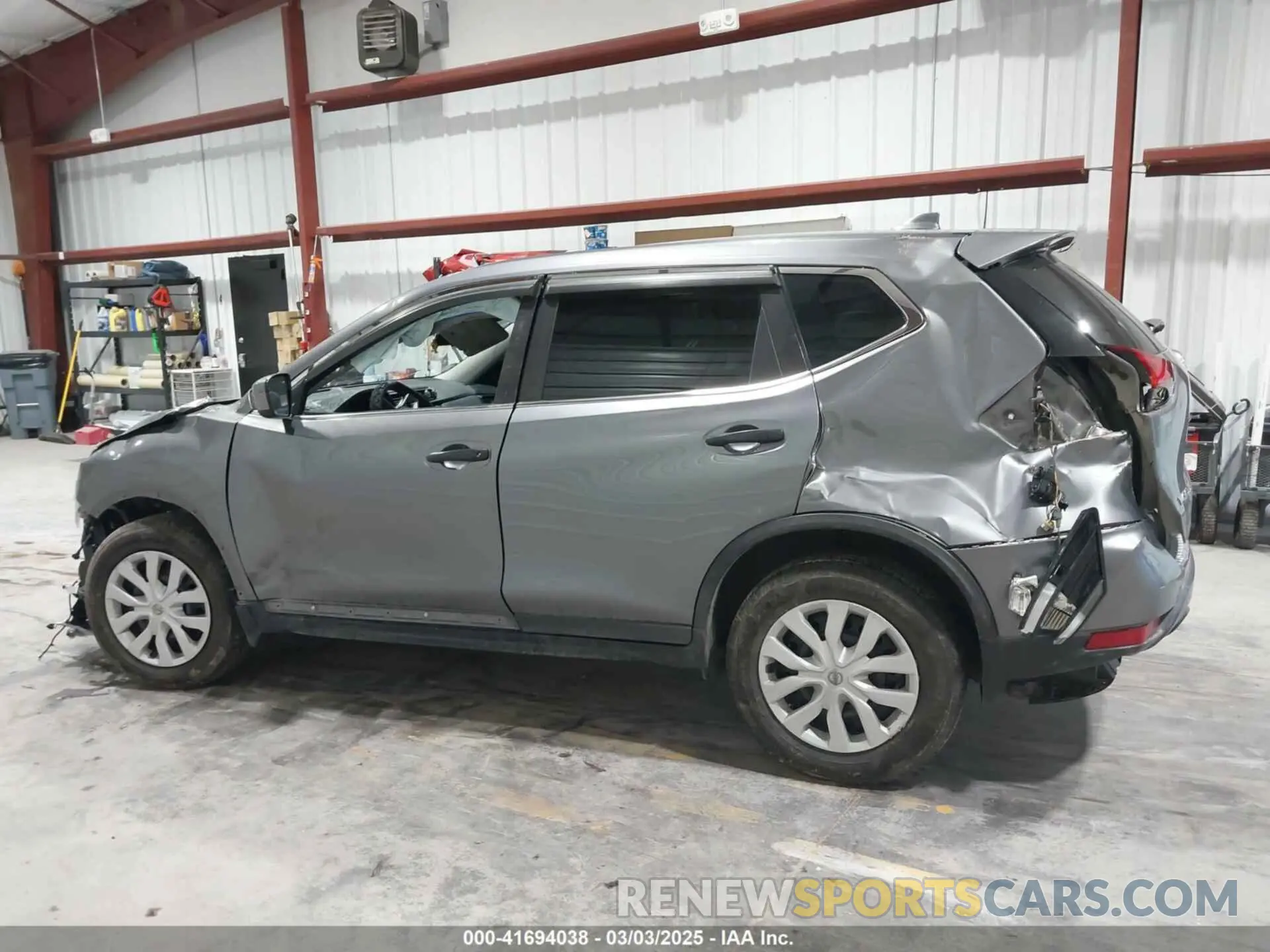 14 fotografías del automóvil dañado KNMAT2MV8KP509034 NISSAN ROGUE 2019
