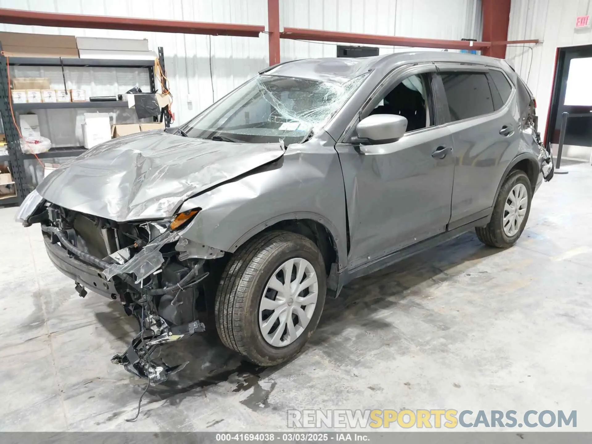 2 fotografías del automóvil dañado KNMAT2MV8KP509034 NISSAN ROGUE 2019