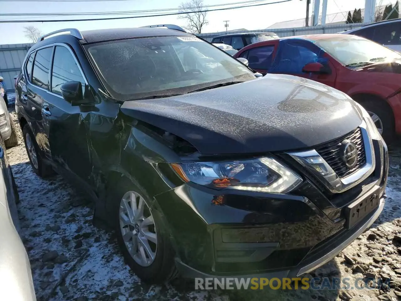 4 fotografías del automóvil dañado KNMAT2MV8KP521023 NISSAN ROGUE 2019
