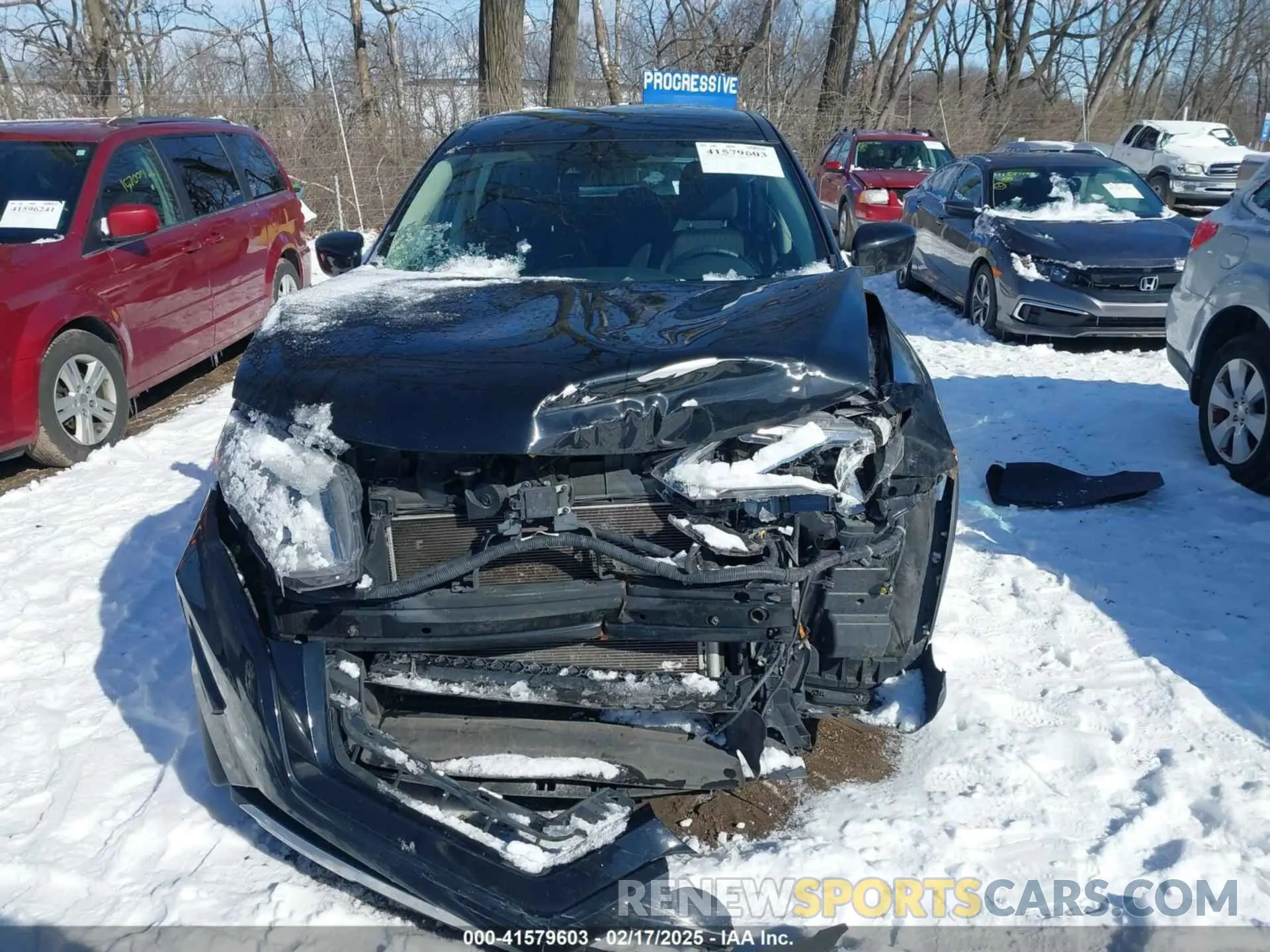 12 fotografías del automóvil dañado KNMAT2MV8KP548979 NISSAN ROGUE 2019