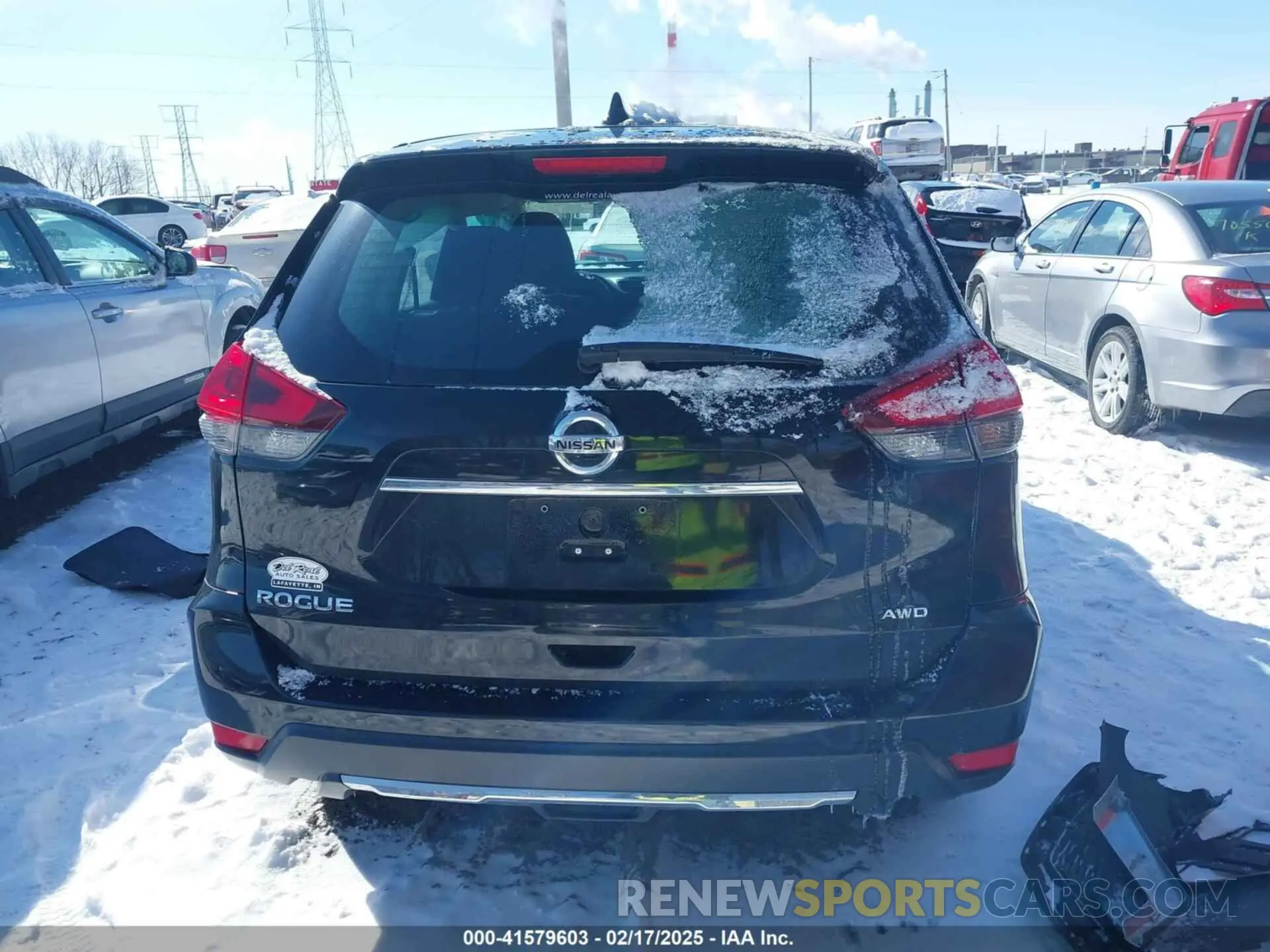 16 fotografías del automóvil dañado KNMAT2MV8KP548979 NISSAN ROGUE 2019