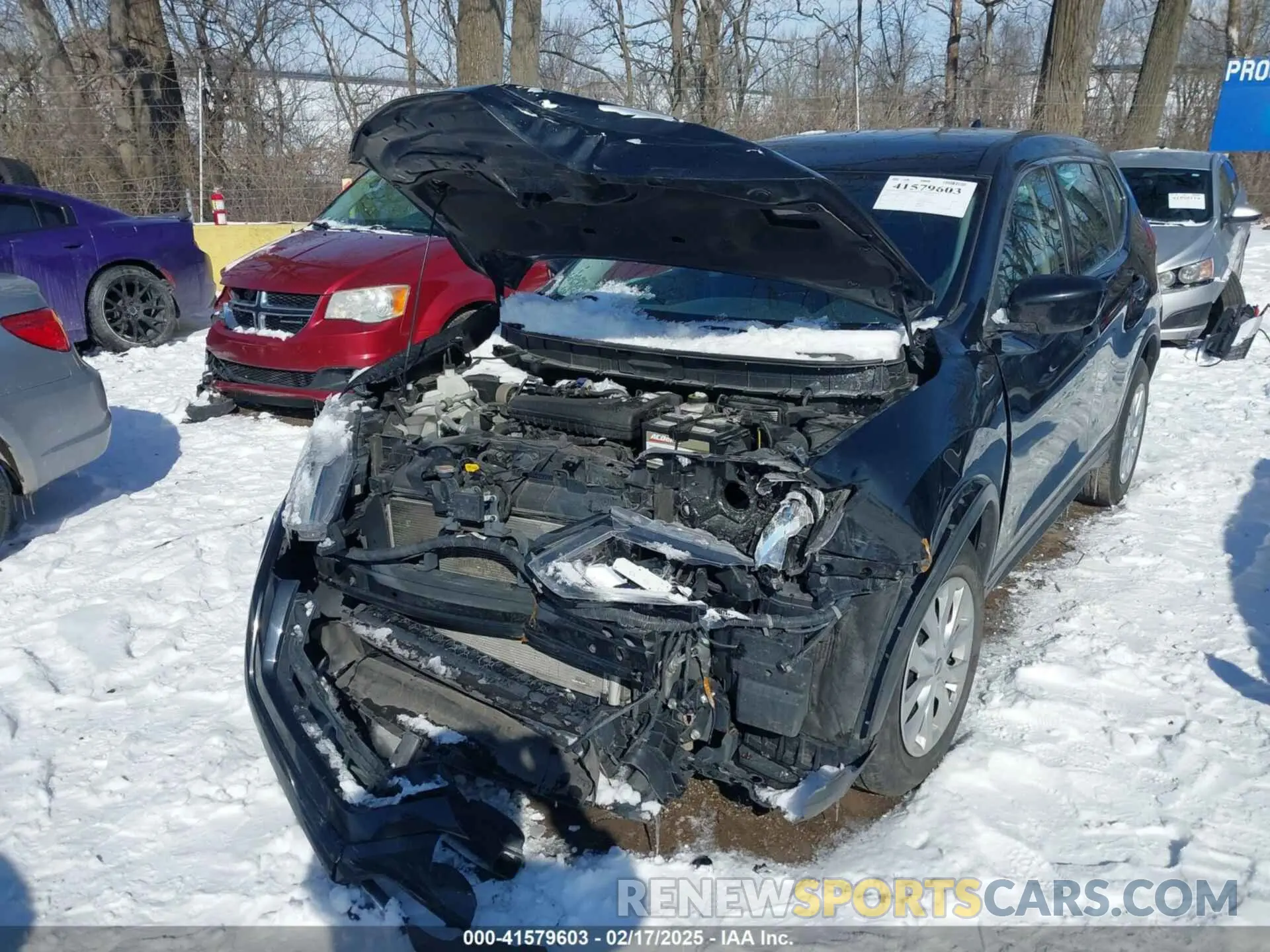 6 fotografías del automóvil dañado KNMAT2MV8KP548979 NISSAN ROGUE 2019