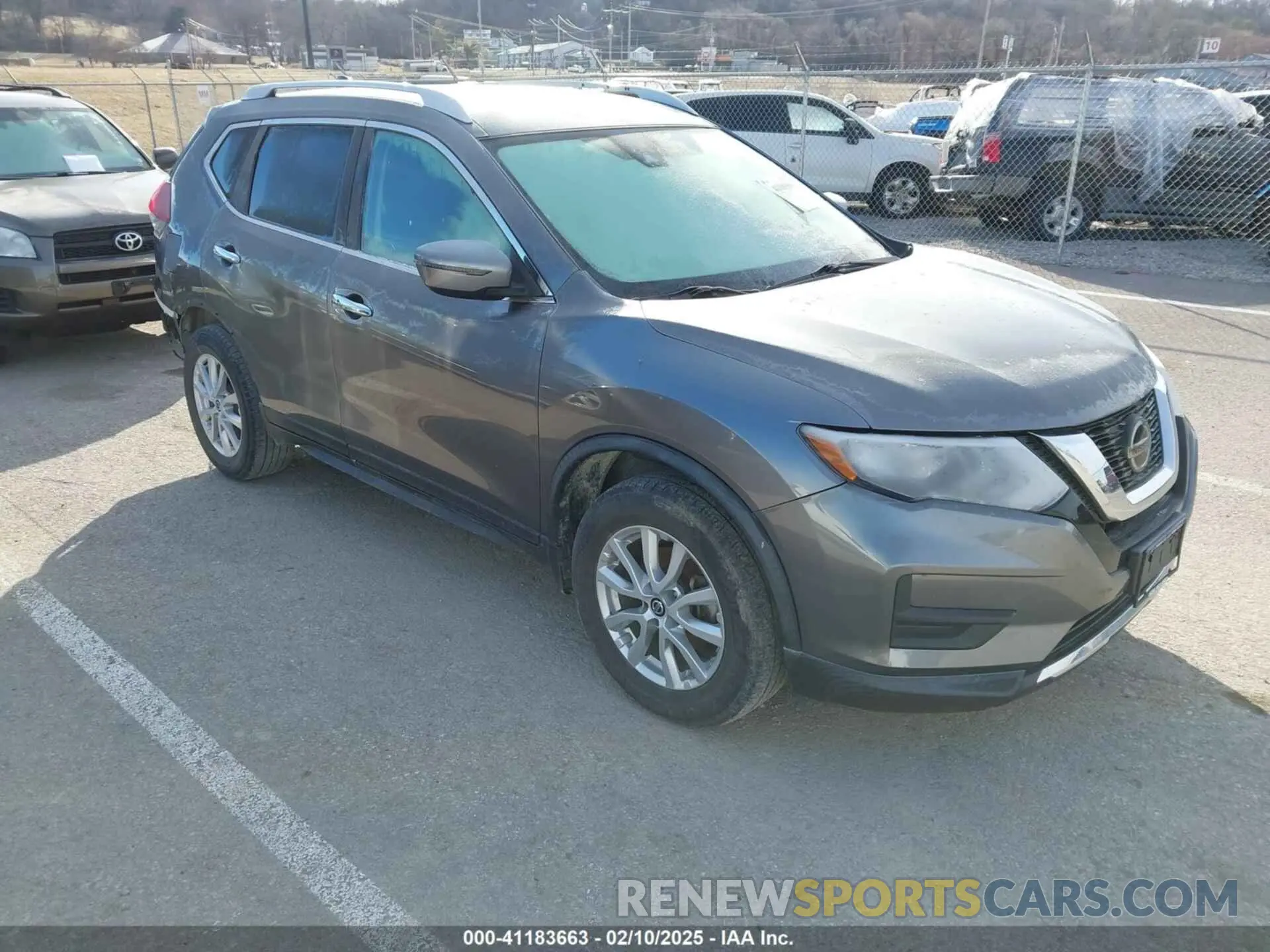 1 fotografías del automóvil dañado KNMAT2MV8KP560114 NISSAN ROGUE 2019