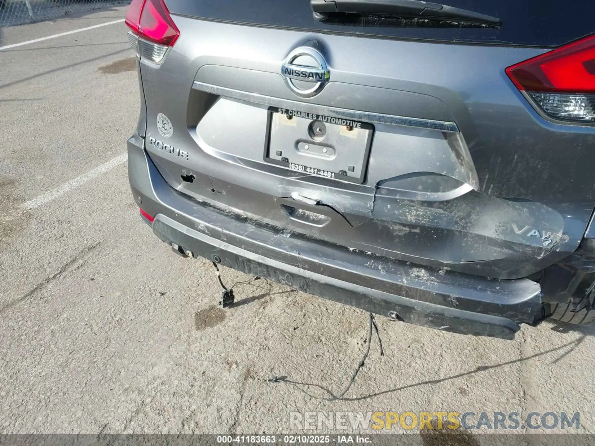 17 fotografías del automóvil dañado KNMAT2MV8KP560114 NISSAN ROGUE 2019