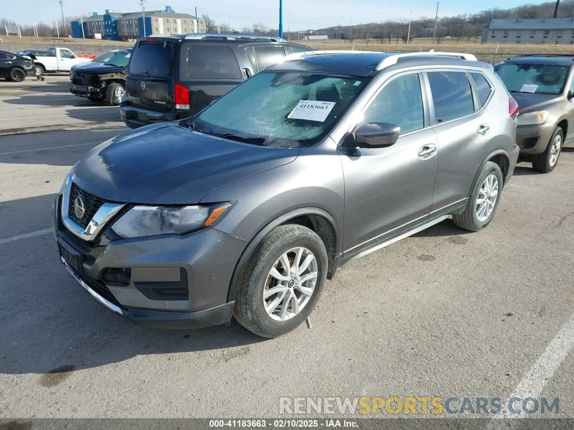 2 fotografías del automóvil dañado KNMAT2MV8KP560114 NISSAN ROGUE 2019