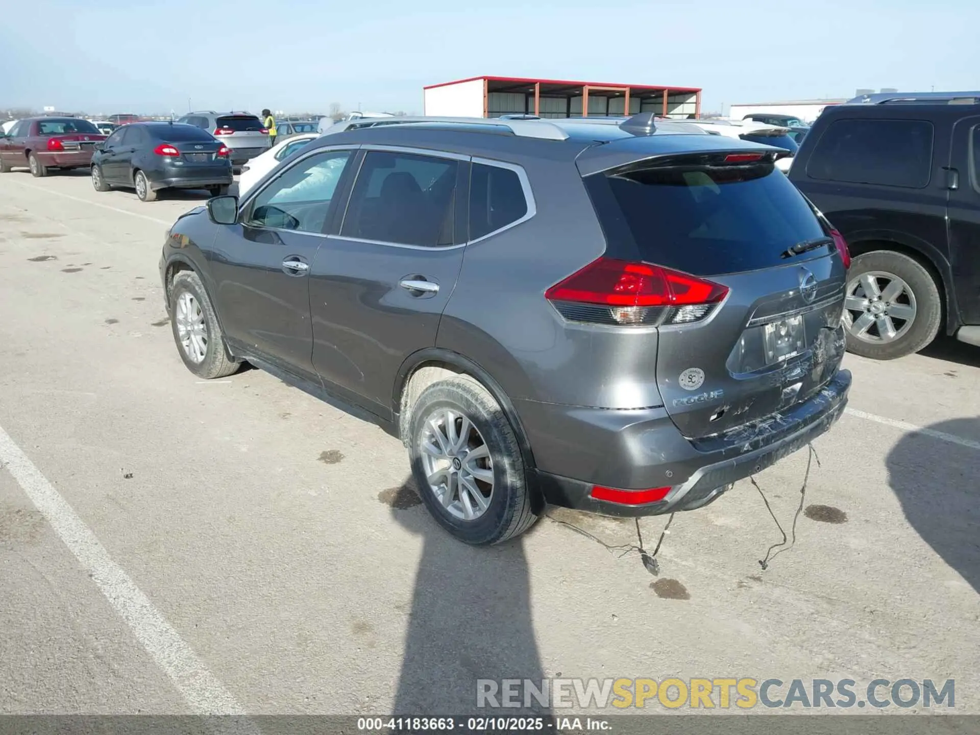 3 fotografías del automóvil dañado KNMAT2MV8KP560114 NISSAN ROGUE 2019