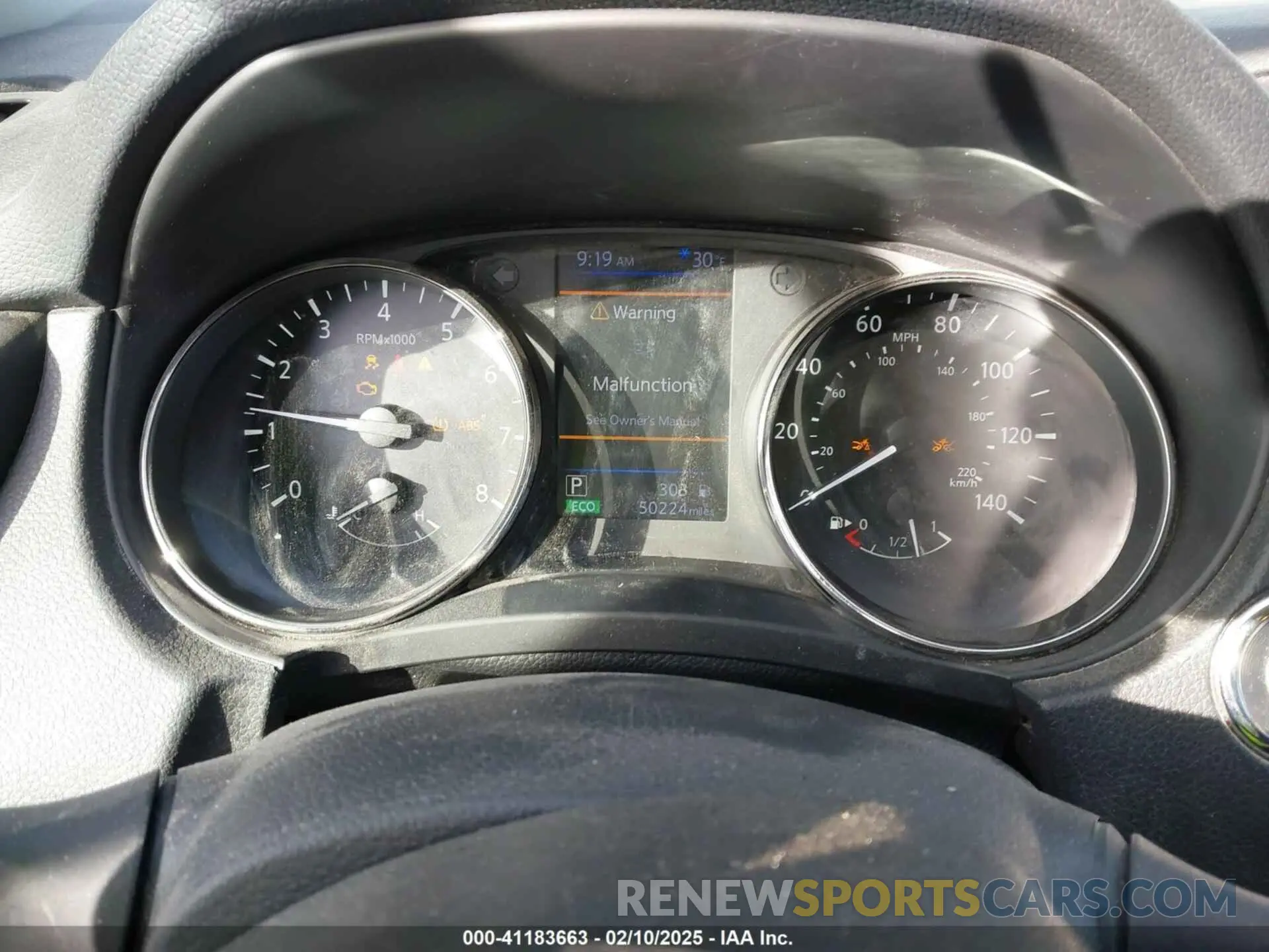 7 fotografías del automóvil dañado KNMAT2MV8KP560114 NISSAN ROGUE 2019
