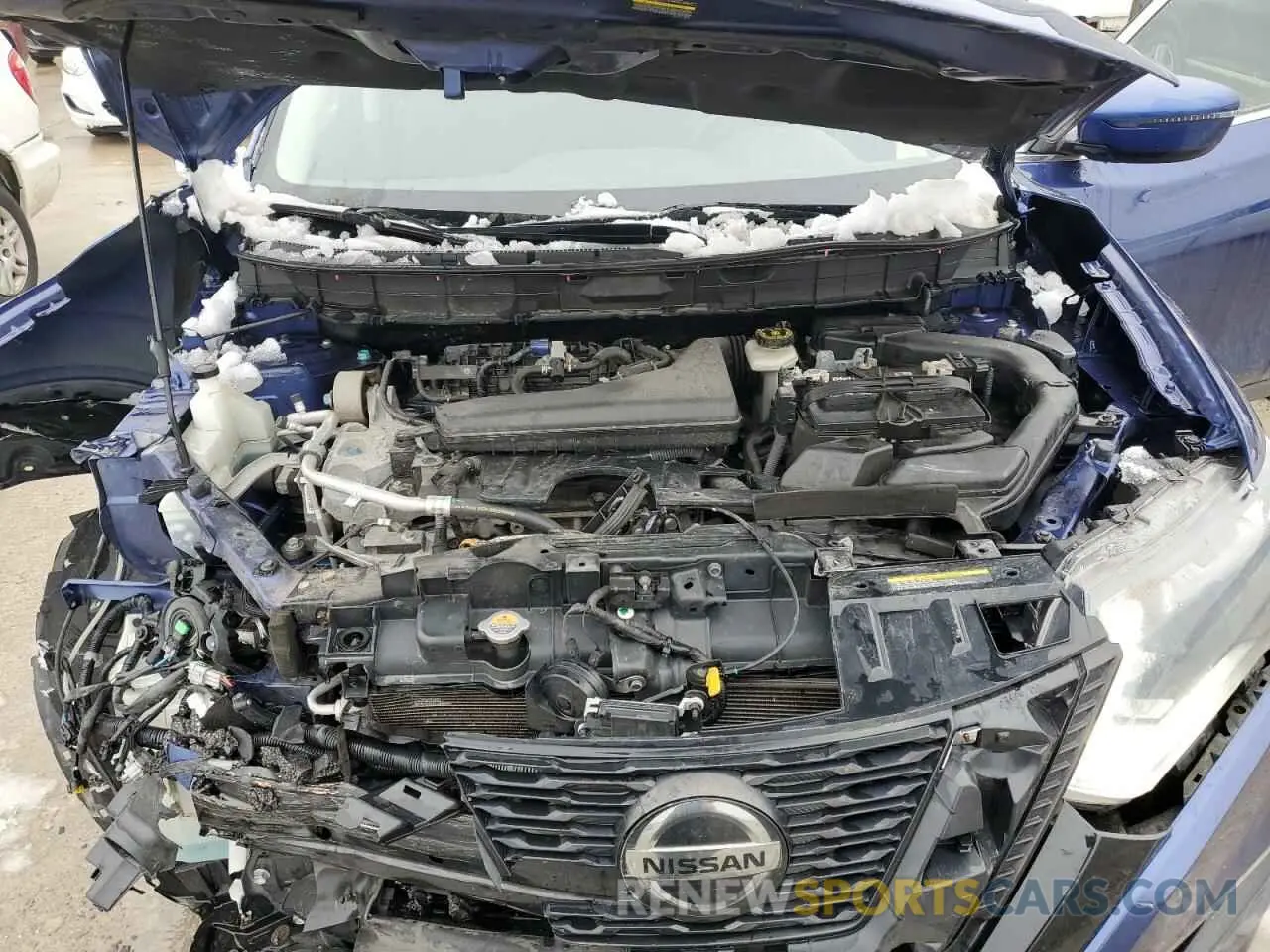 12 fotografías del automóvil dañado KNMAT2MV9KP516834 NISSAN ROGUE 2019