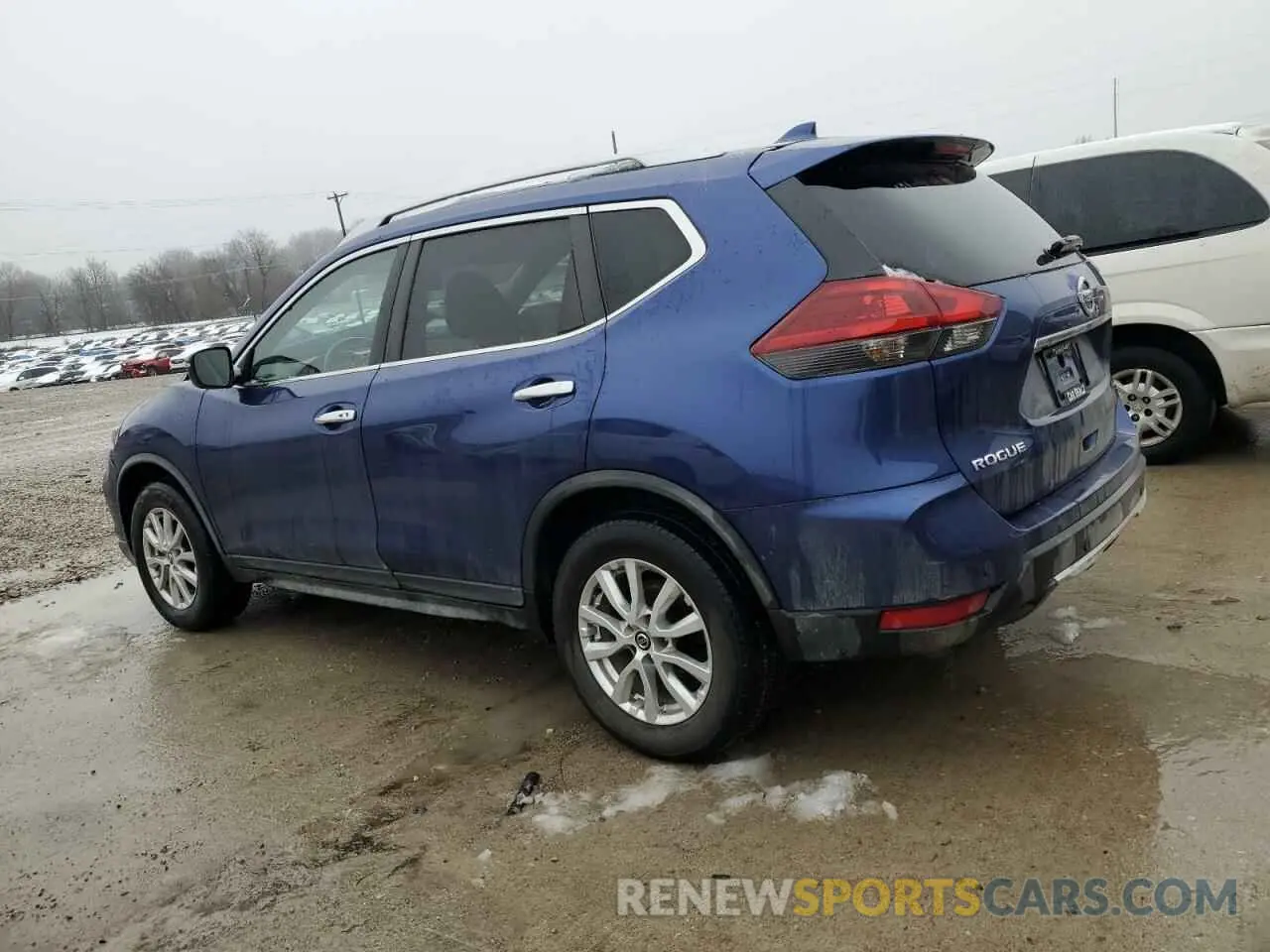 2 fotografías del automóvil dañado KNMAT2MV9KP516834 NISSAN ROGUE 2019