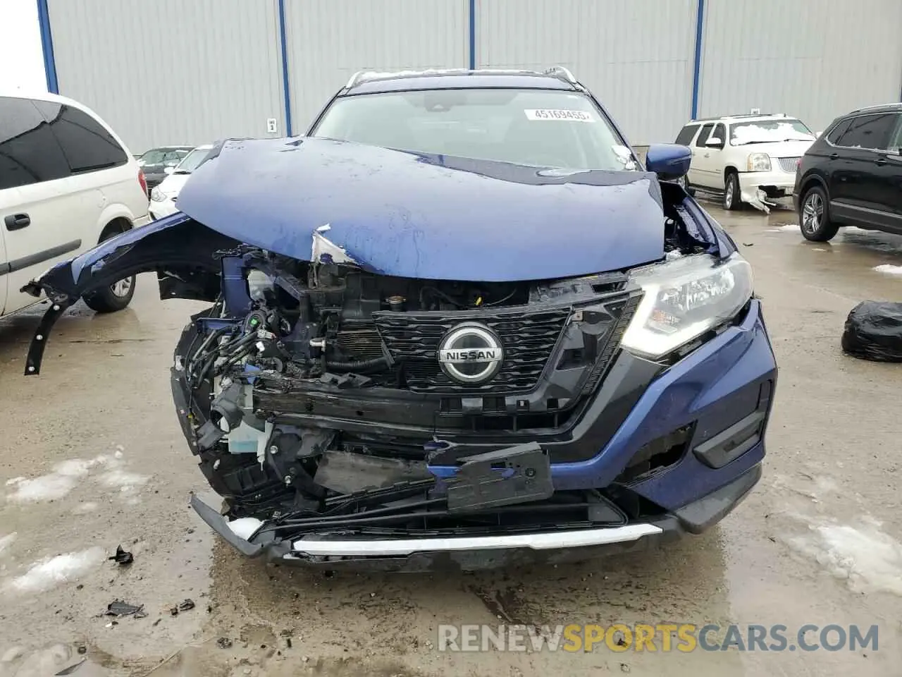 5 fotografías del automóvil dañado KNMAT2MV9KP516834 NISSAN ROGUE 2019