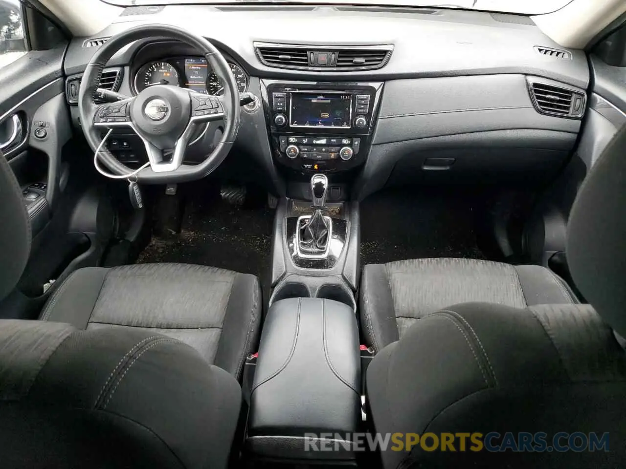 8 fotografías del automóvil dañado KNMAT2MV9KP516834 NISSAN ROGUE 2019