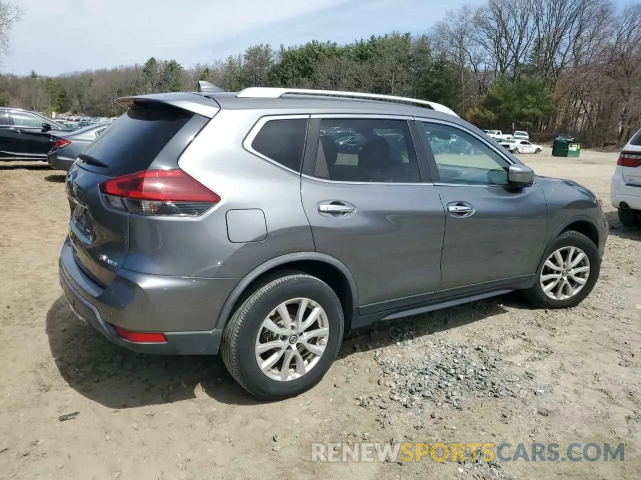 3 fotografías del automóvil dañado KNMAT2MV9KP533519 NISSAN ROGUE 2019