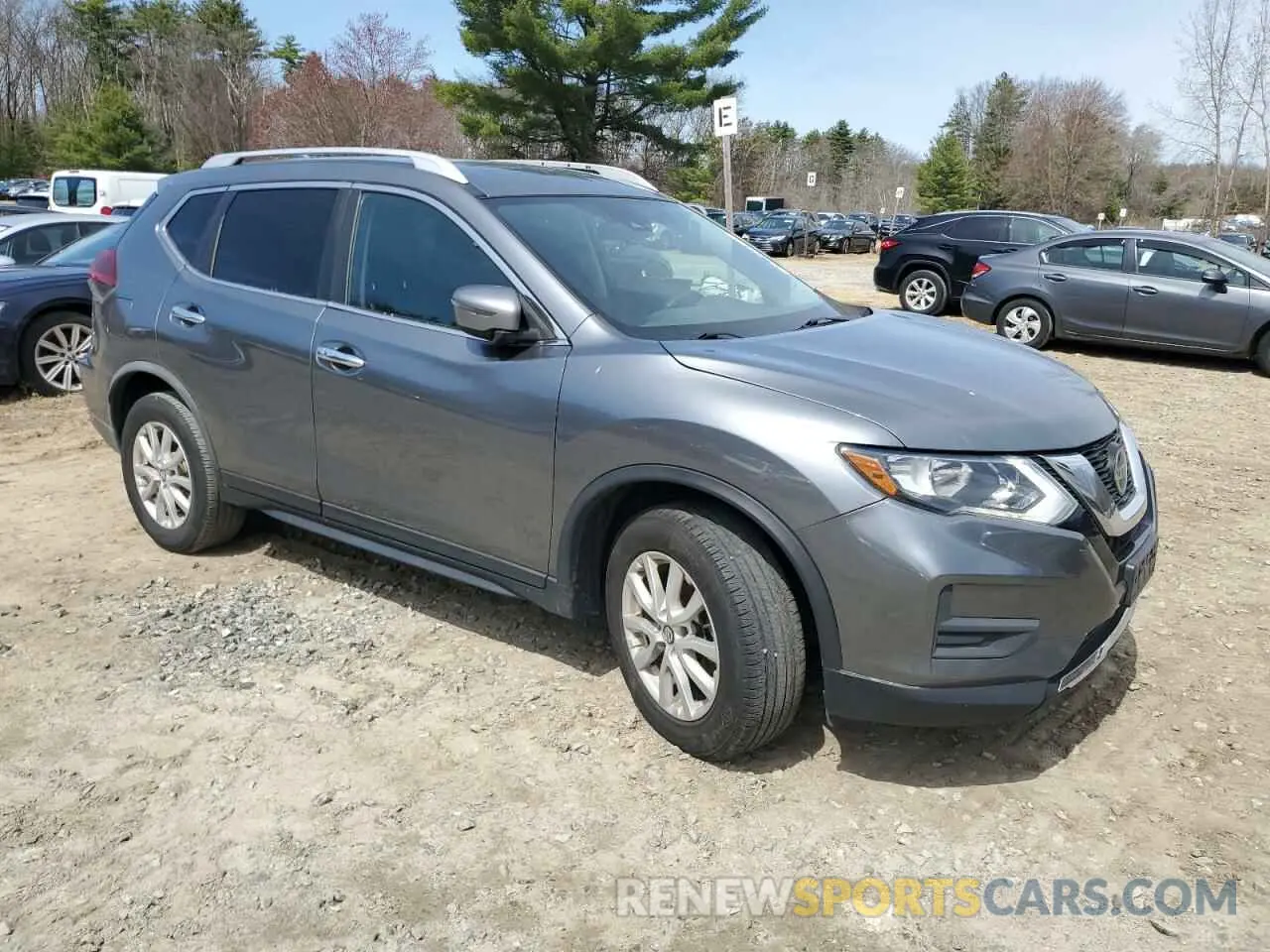 4 fotografías del automóvil dañado KNMAT2MV9KP533519 NISSAN ROGUE 2019