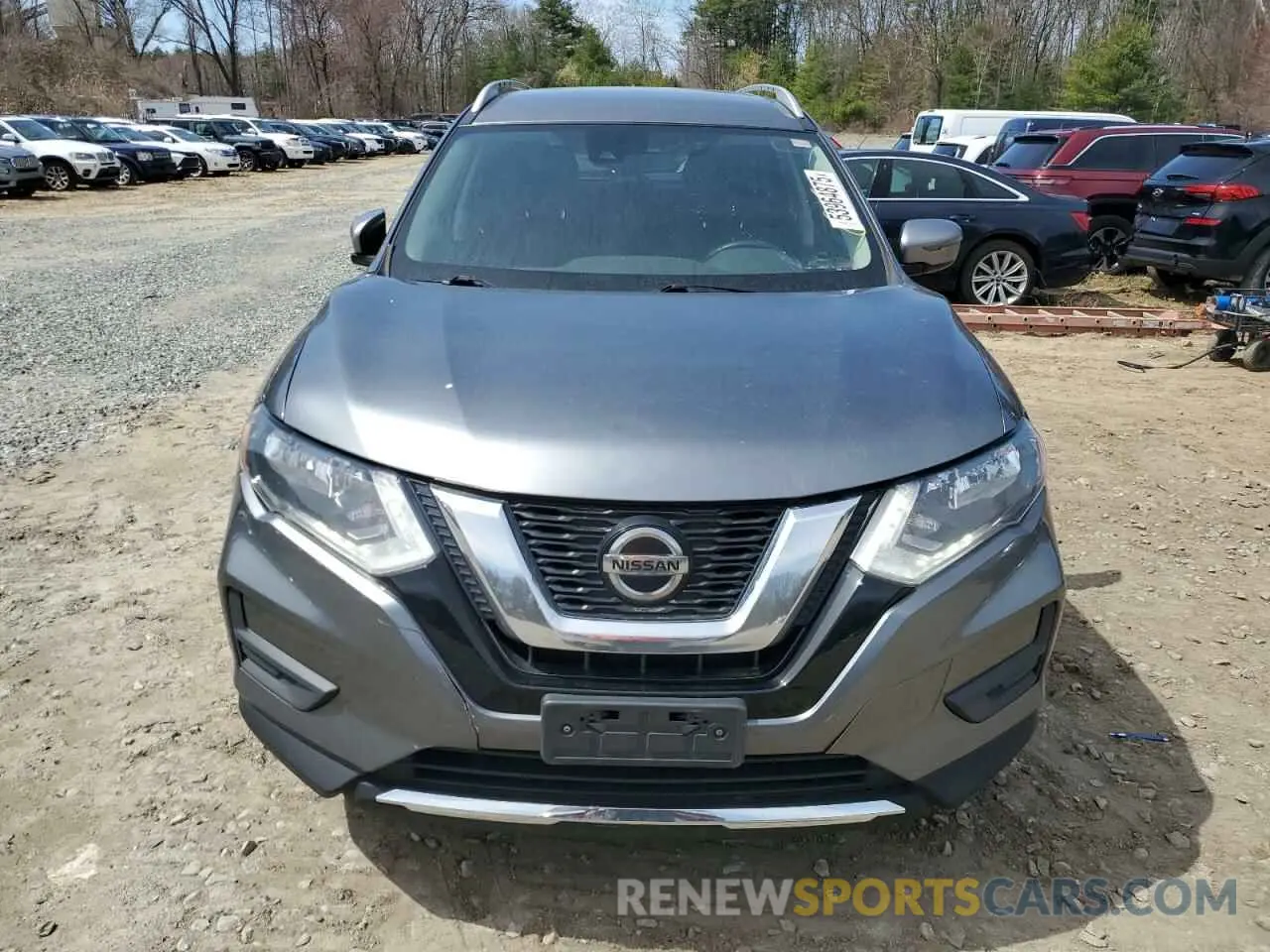 5 fotografías del automóvil dañado KNMAT2MV9KP533519 NISSAN ROGUE 2019