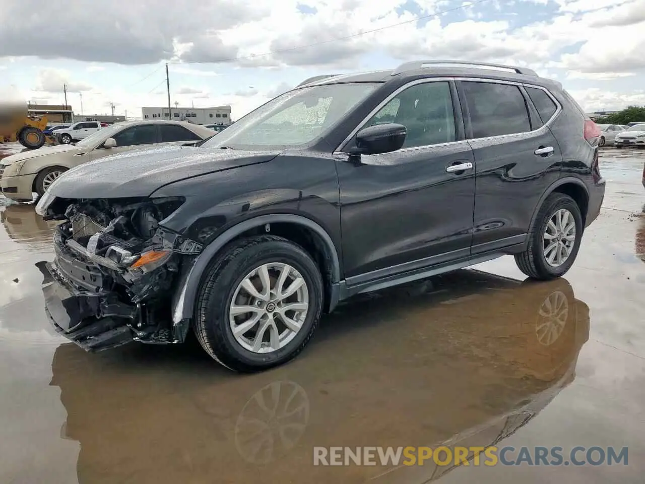 1 fotografías del automóvil dañado KNMAT2MV9KP548098 NISSAN ROGUE 2019