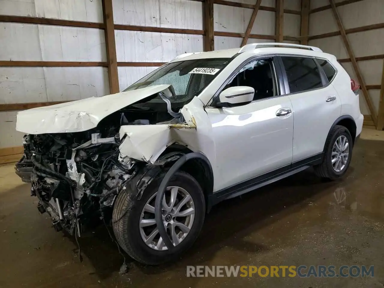 1 fotografías del automóvil dañado KNMAT2MV9KP549767 NISSAN ROGUE 2019