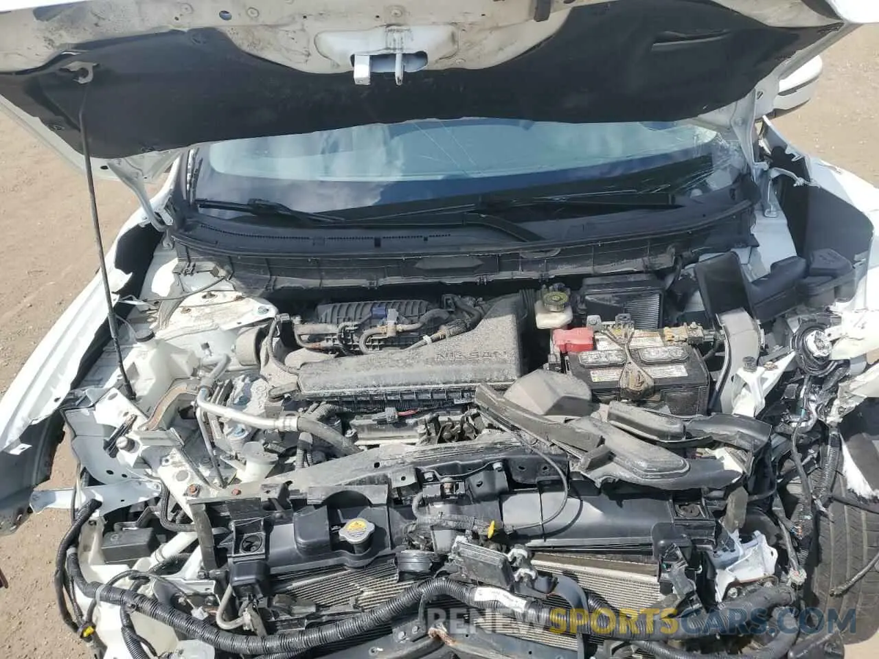 12 fotografías del automóvil dañado KNMAT2MV9KP549767 NISSAN ROGUE 2019