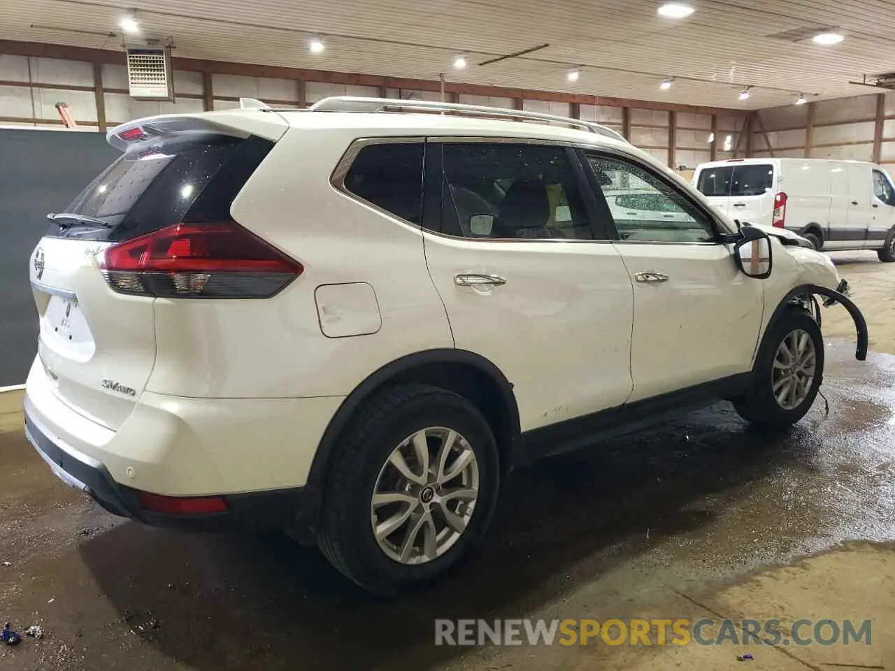 3 fotografías del automóvil dañado KNMAT2MV9KP549767 NISSAN ROGUE 2019