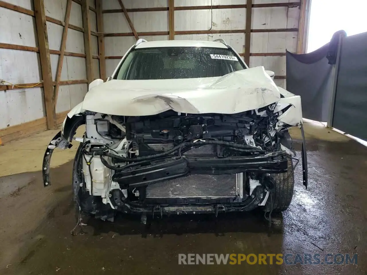 5 fotografías del automóvil dañado KNMAT2MV9KP549767 NISSAN ROGUE 2019