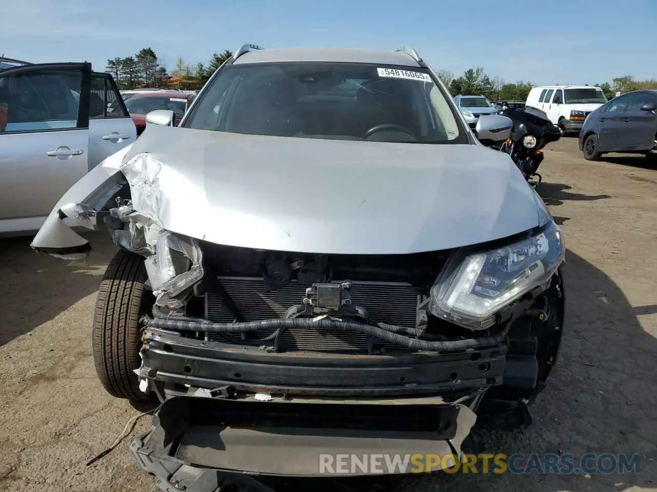 5 fotografías del automóvil dañado KNMAT2MV9KP553768 NISSAN ROGUE 2019