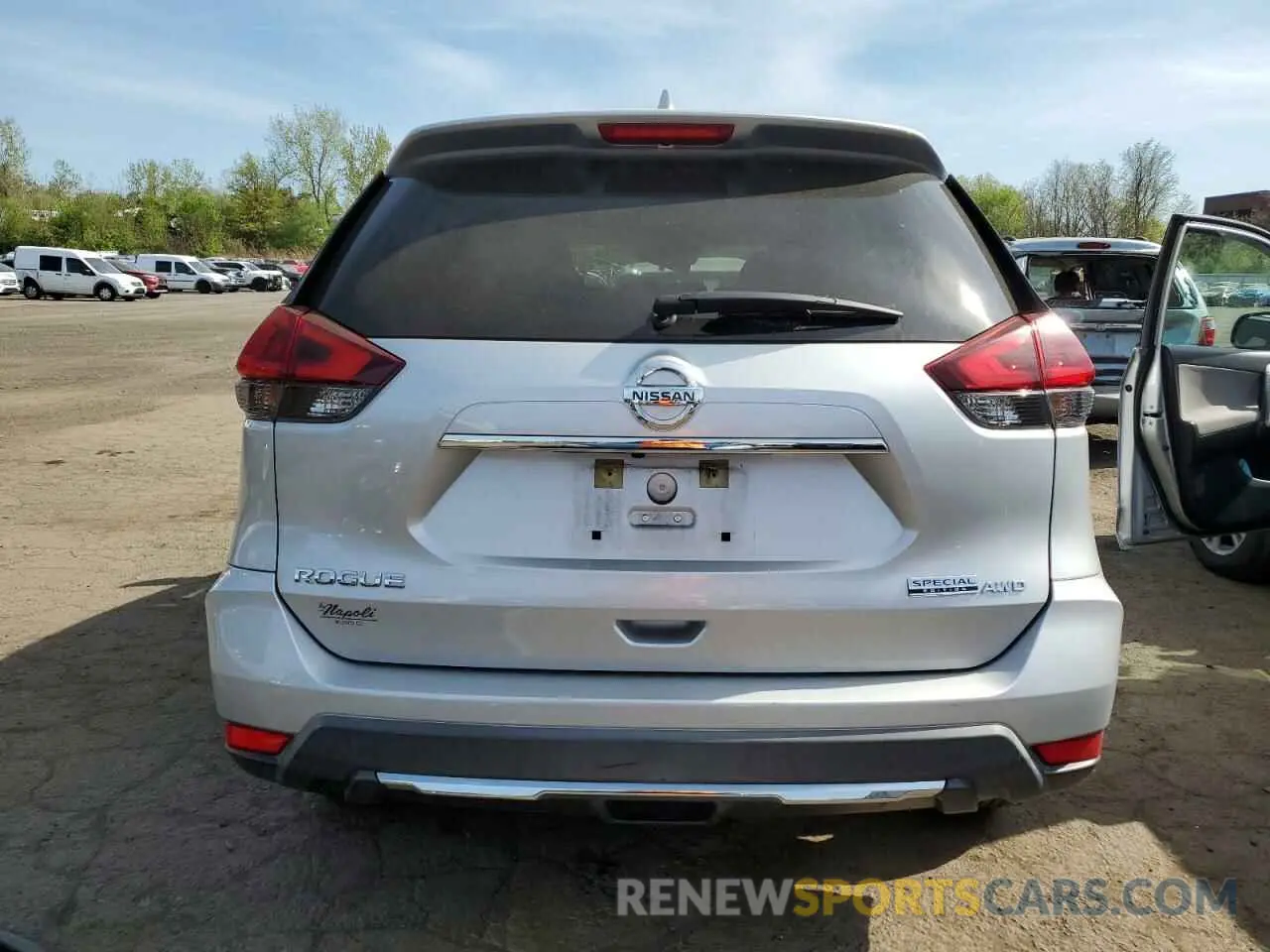 6 fotografías del automóvil dañado KNMAT2MV9KP553768 NISSAN ROGUE 2019