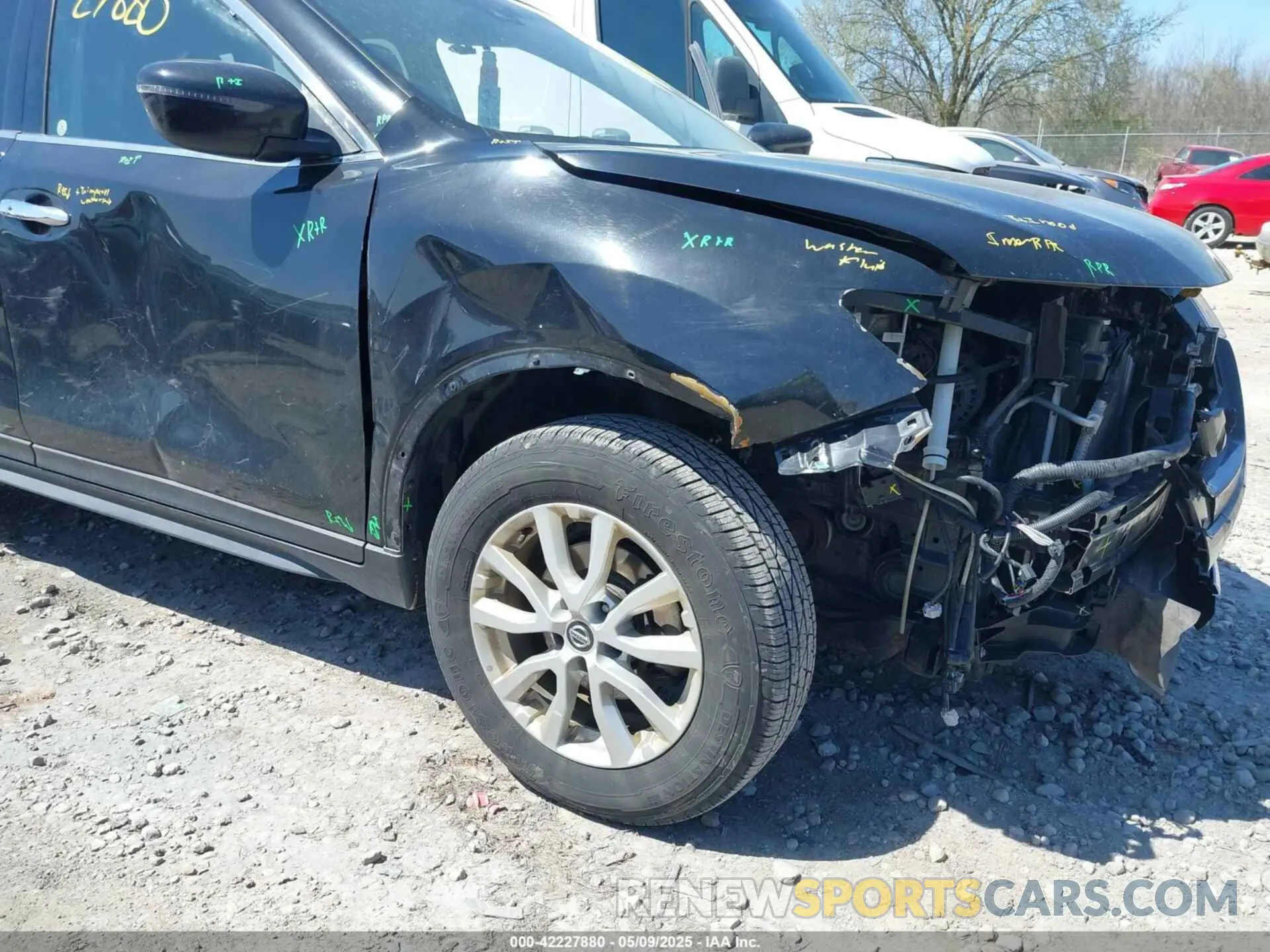 6 fotografías del automóvil dañado KNMAT2MV9KP556072 NISSAN ROGUE 2019