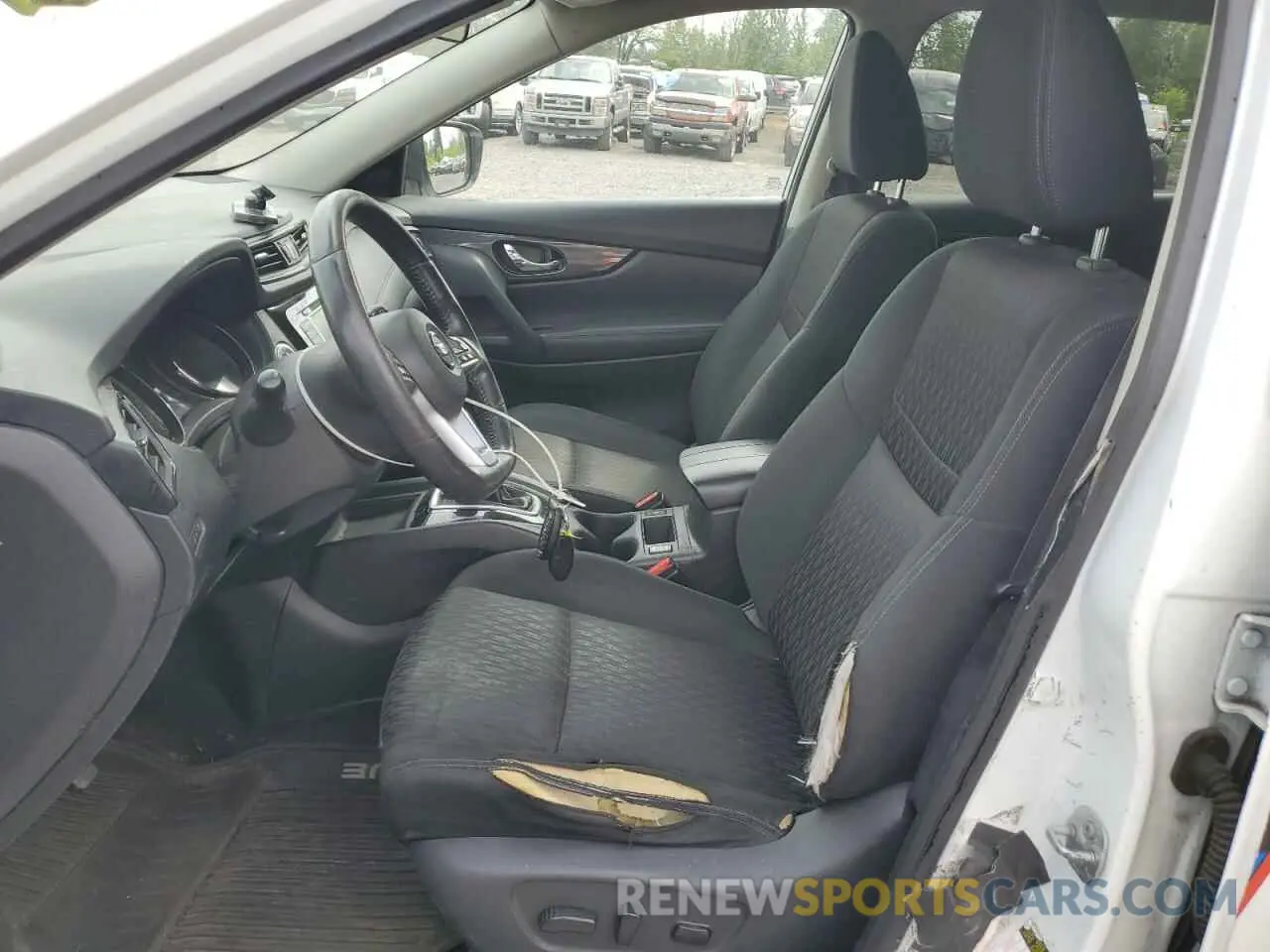 7 fotografías del automóvil dañado KNMAT2MVXKP500190 NISSAN ROGUE 2019
