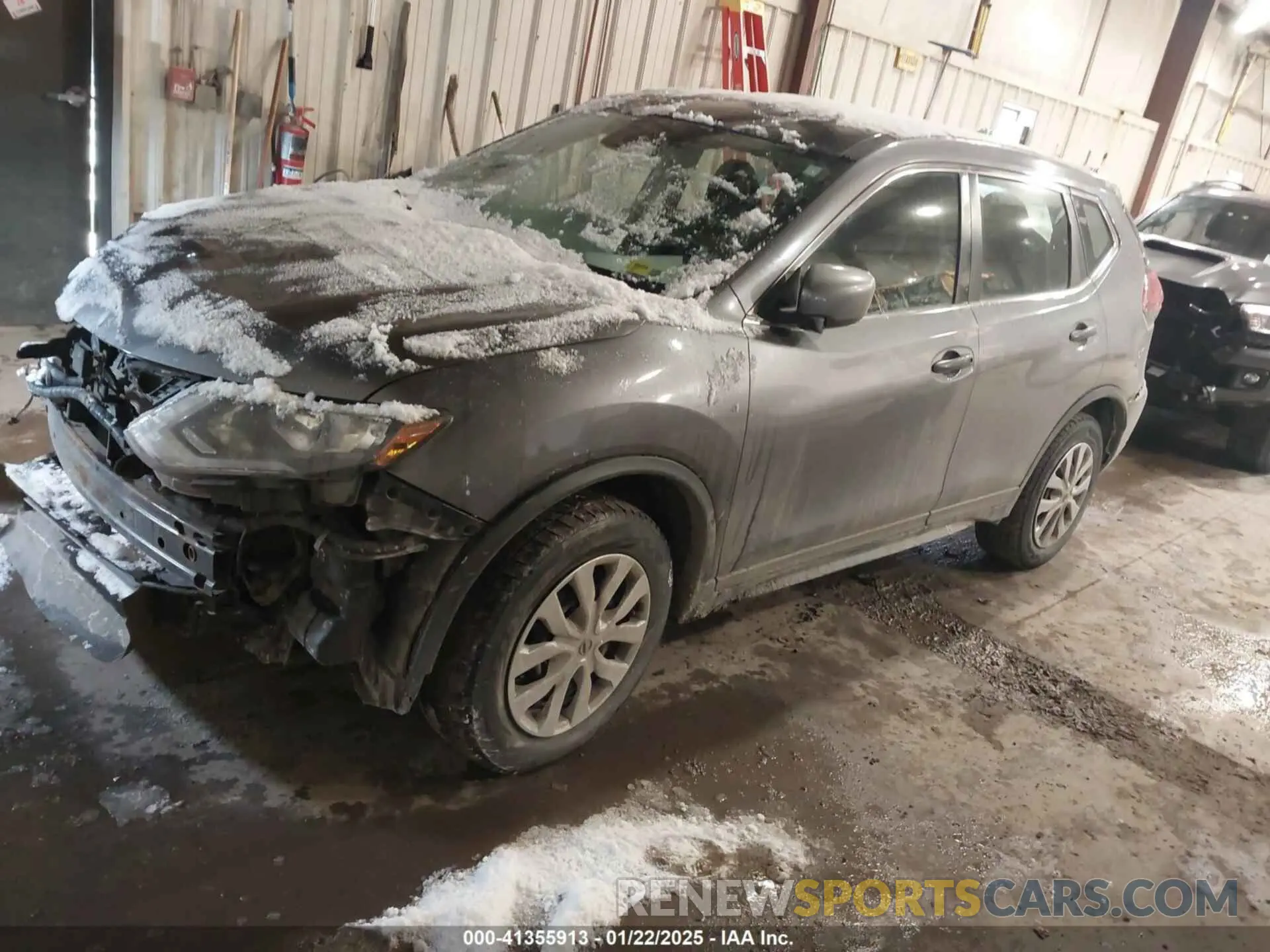 2 fotografías del automóvil dañado KNMAT2MVXKP500593 NISSAN ROGUE 2019