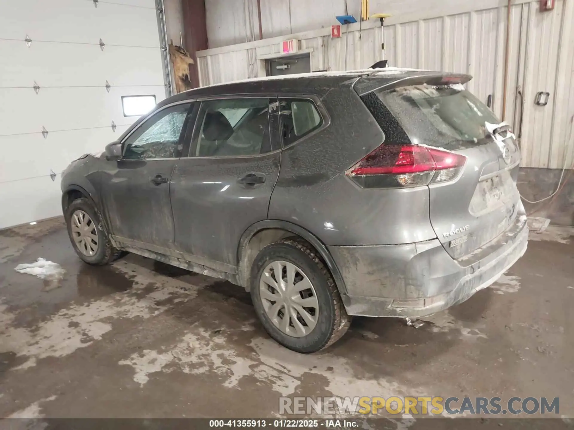 3 fotografías del automóvil dañado KNMAT2MVXKP500593 NISSAN ROGUE 2019