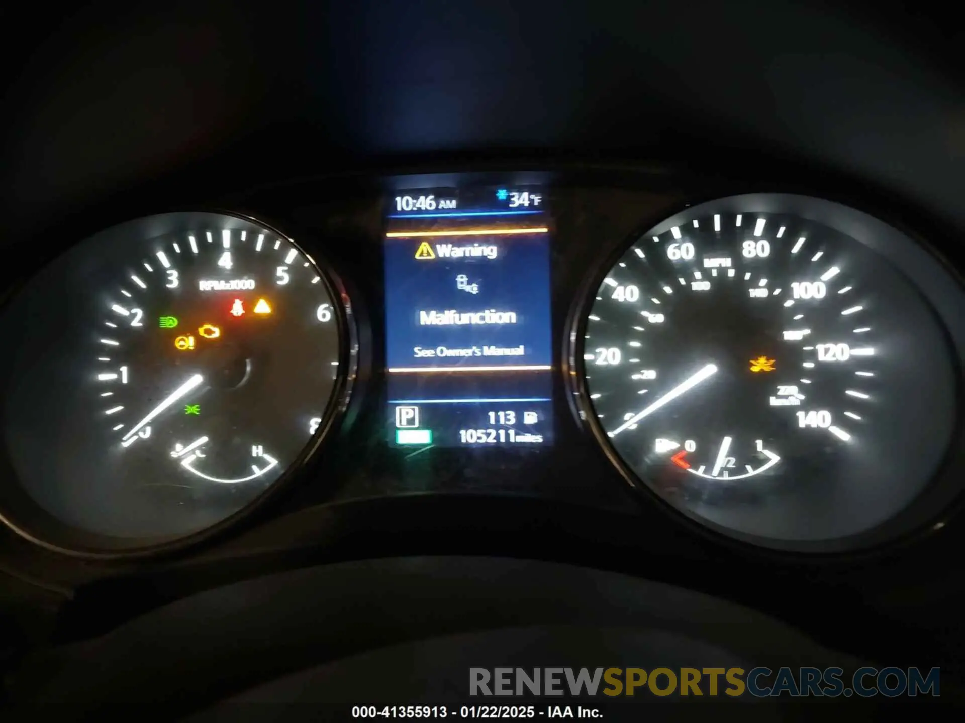 7 fotografías del automóvil dañado KNMAT2MVXKP500593 NISSAN ROGUE 2019